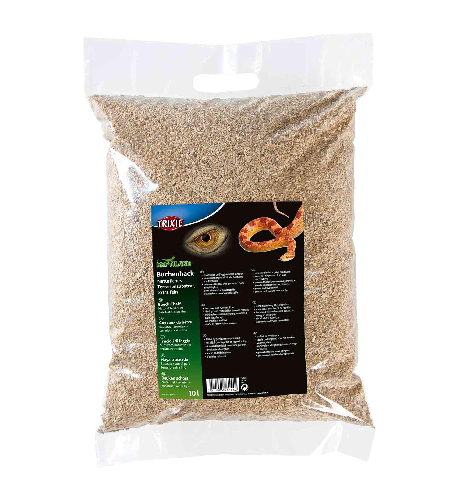 Trixie 76144 beech wood chippings natural substrate extra fine 10 l 10 l (1 pack)