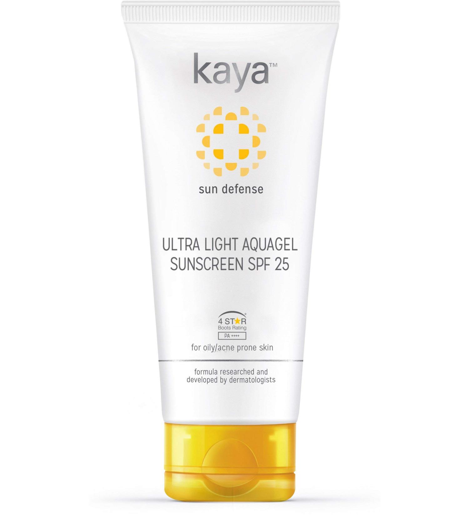 Kaya Skin Clinic SPF 25 Ultra Light Aquagel Sunscreen 50ml - Best International Shipping - Buy Online on GoSupps.com