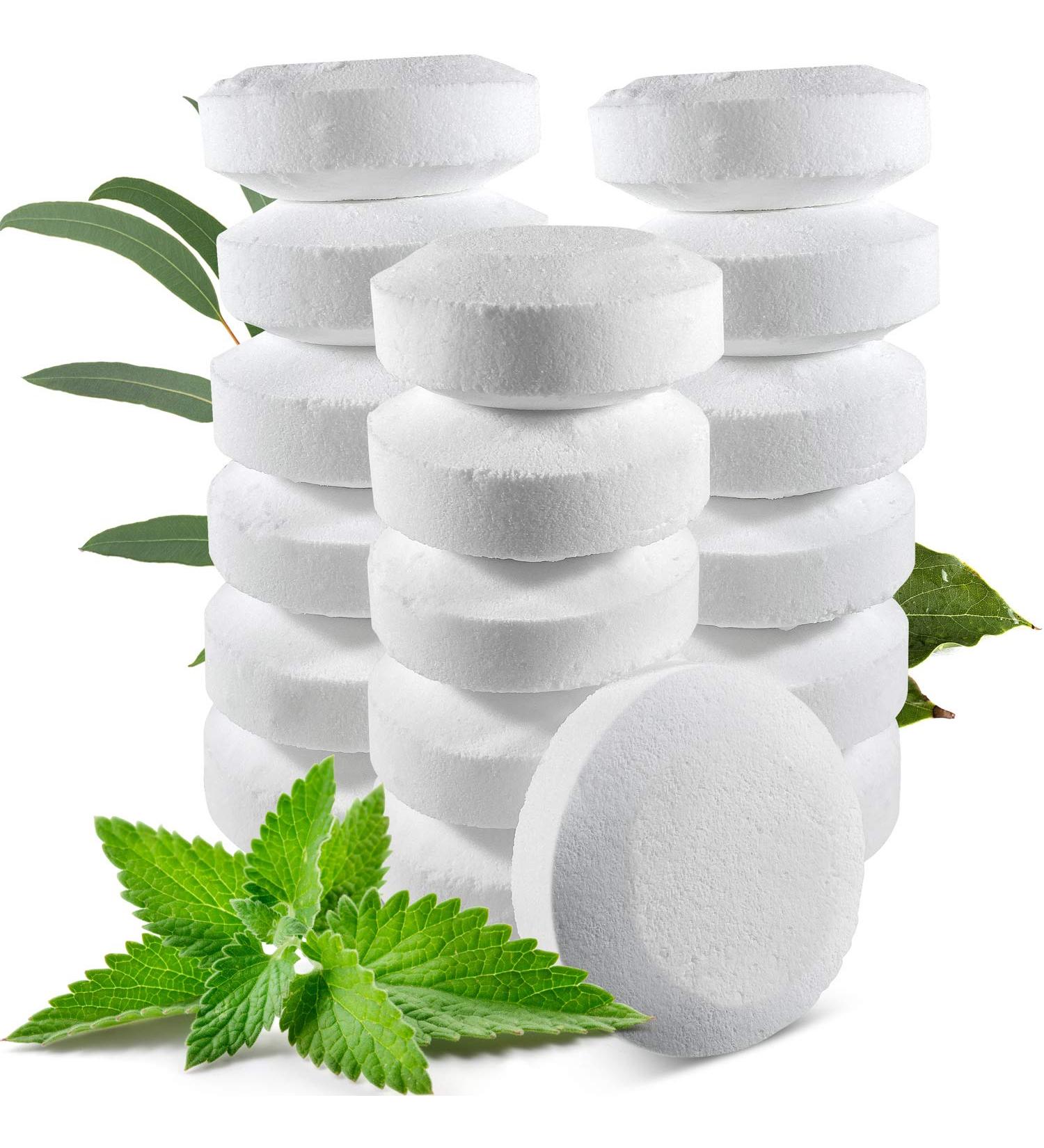 Sinus Relief Shower Steamers - Menthol, Camphor, Eucalyptus Aromatherapy Spa Bombs (18 Pack) - Buy Online on GoSupps.com