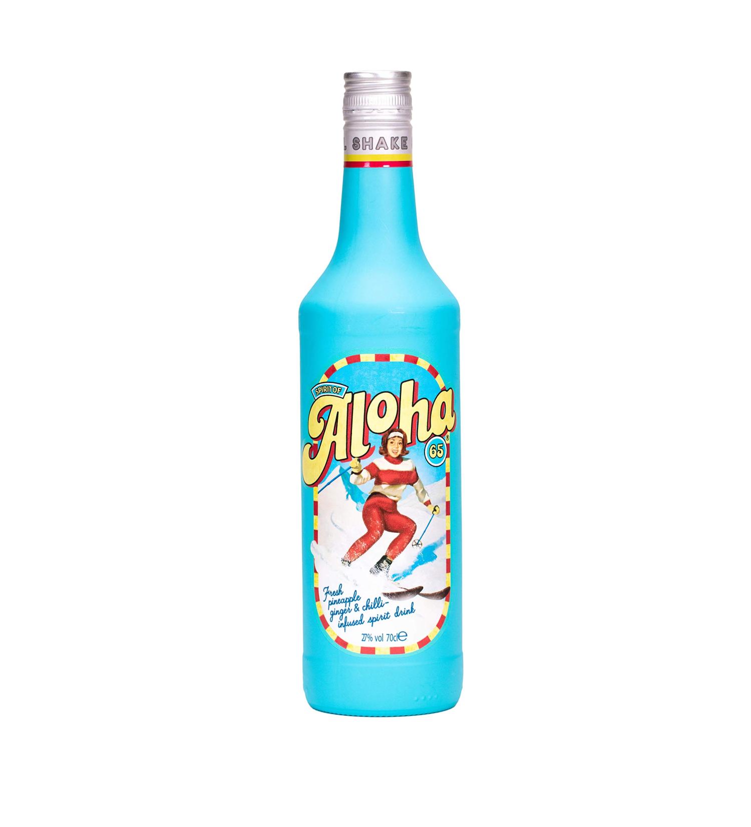 Spirit of Aloha 65 - (70cl) - Spirit Drink Infused With Fresh Tropical Fruits Herbs And Spices Refreshing Long Drink Shots Or Use For Summer Cocktails Low Alcohol Sundowners (Winter Label) - Buy Online on GoSupps.com
