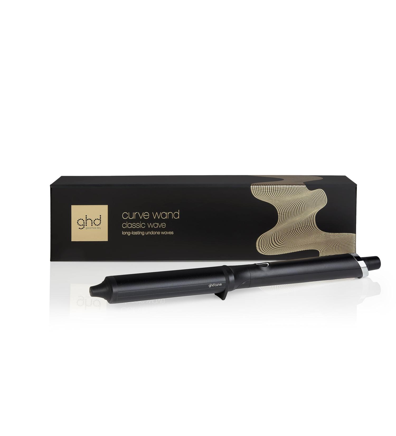 ghd Curve Classic Wave Wand 38mm - 26mm Oval Barrel | Optimum Styling Temp 185 C | Long-lasting Texture | Hollywood Waves | Auto Sleep Mode - Buy Online on GoSupps.com