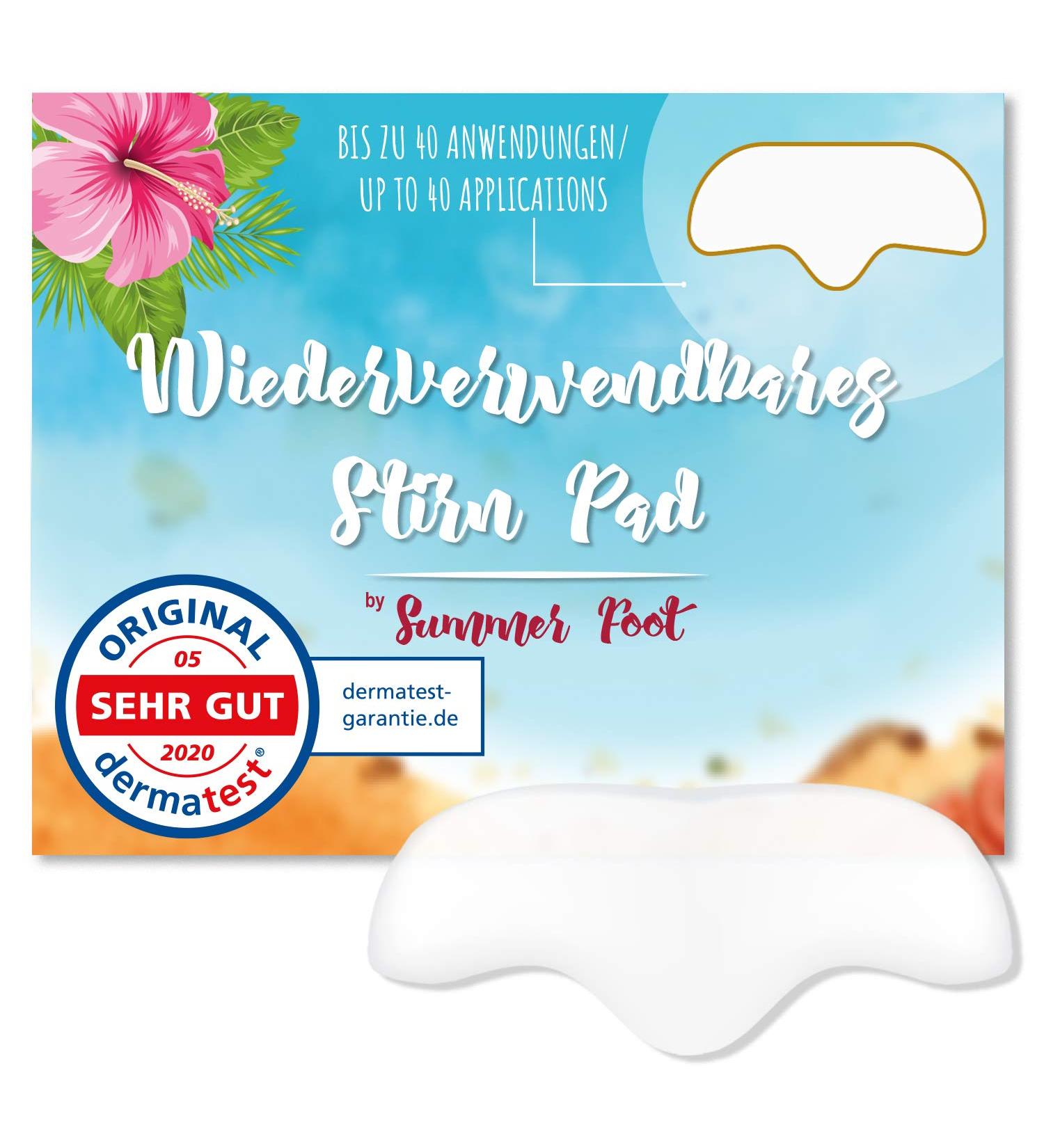 Buy Reusable Forehead Pads | Anti-Fold & Dermatologically Tested | Headband for Frontal & Angel Folds | Summer Foot Edition - Shop Internationally! - Buy Online on GoSupps.com