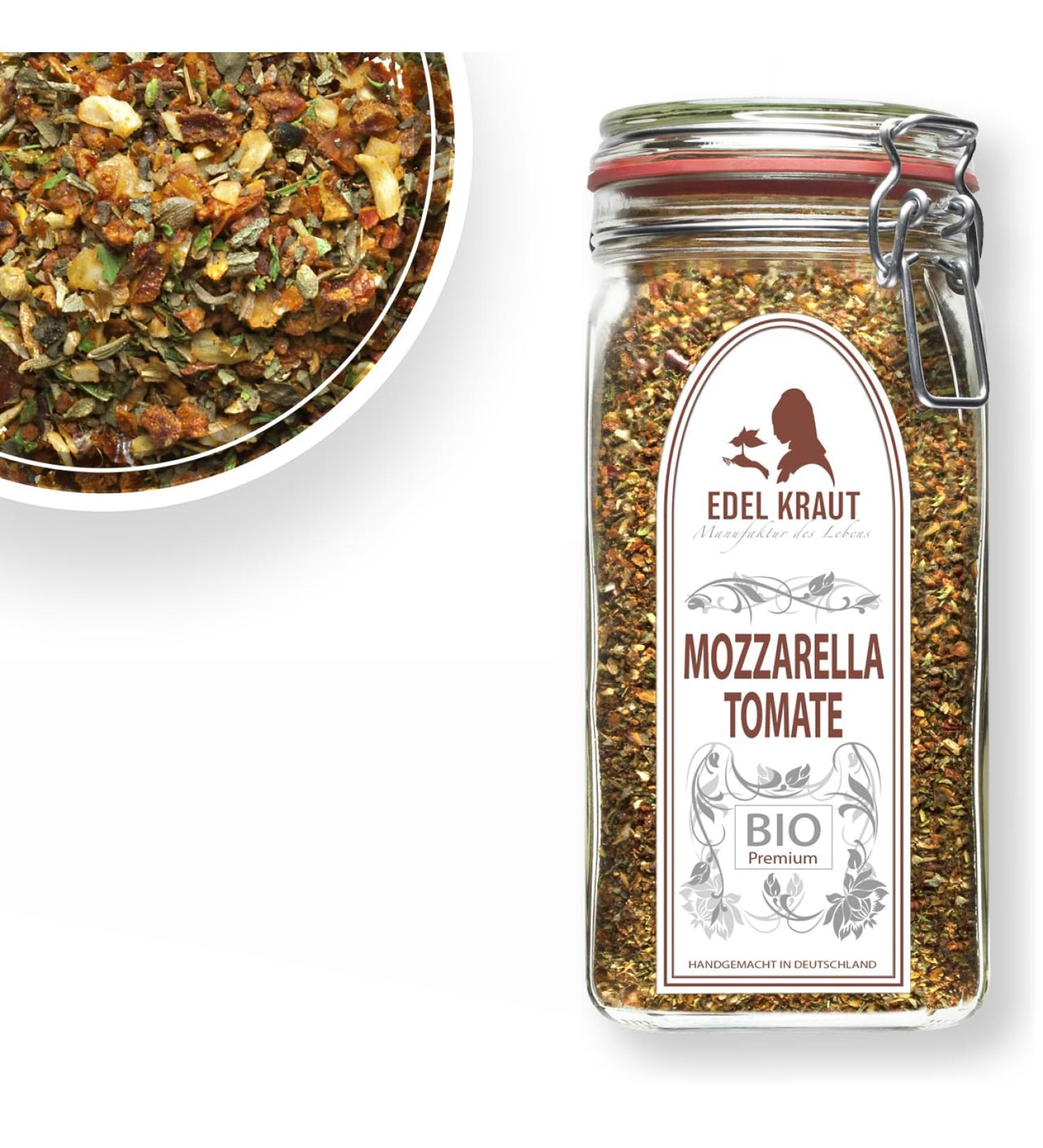 Mozzarella Tomato Organic Spice Mixture 600g | Noble Herb - 100% Natural Premium Spice Blend - Additive-Free Organic Mix - Buy Online on GoSupps.com