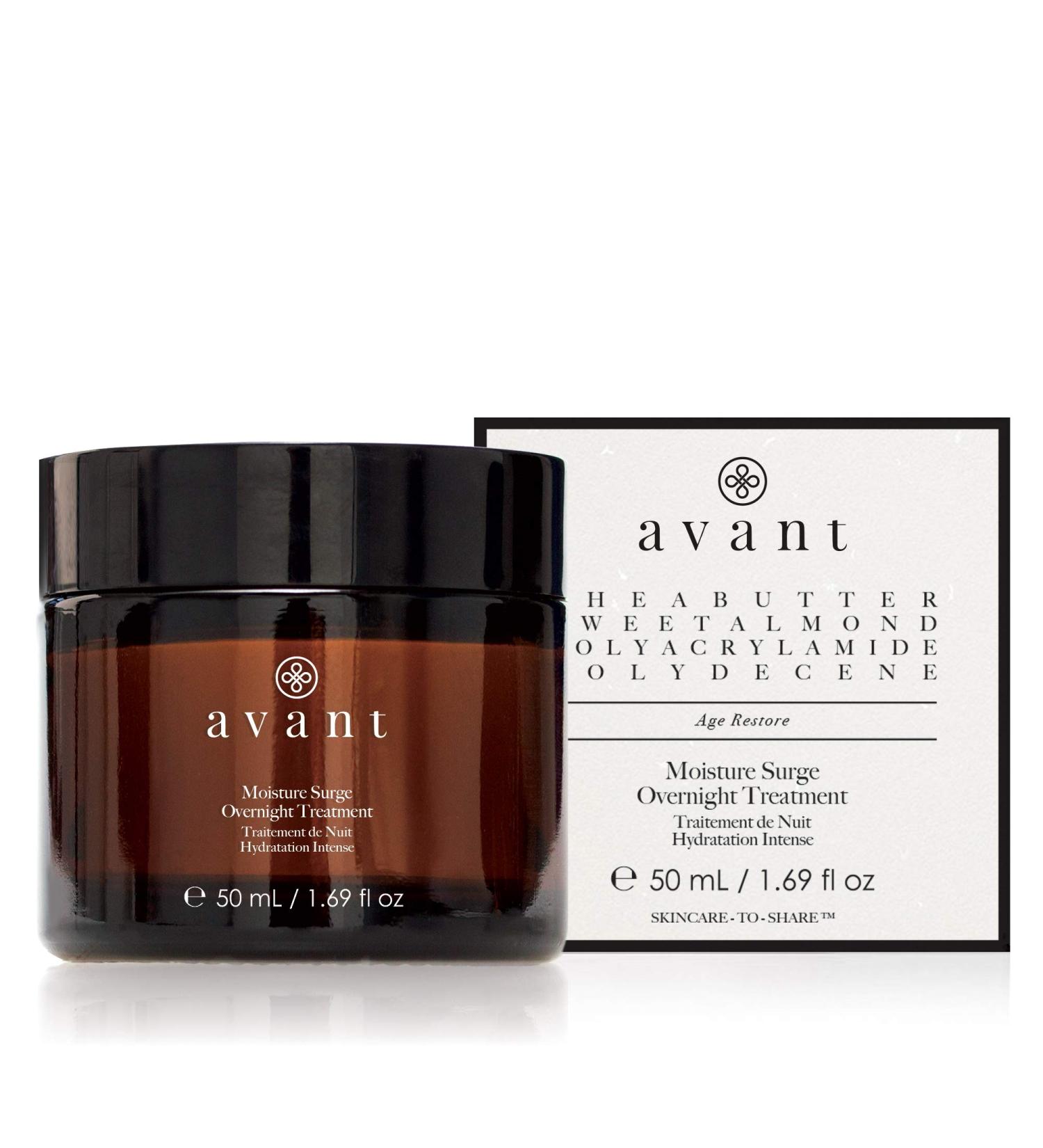Avant | Moisture Surge Overnight Treatment | 1x50ml - Buy Online on GoSupps.com