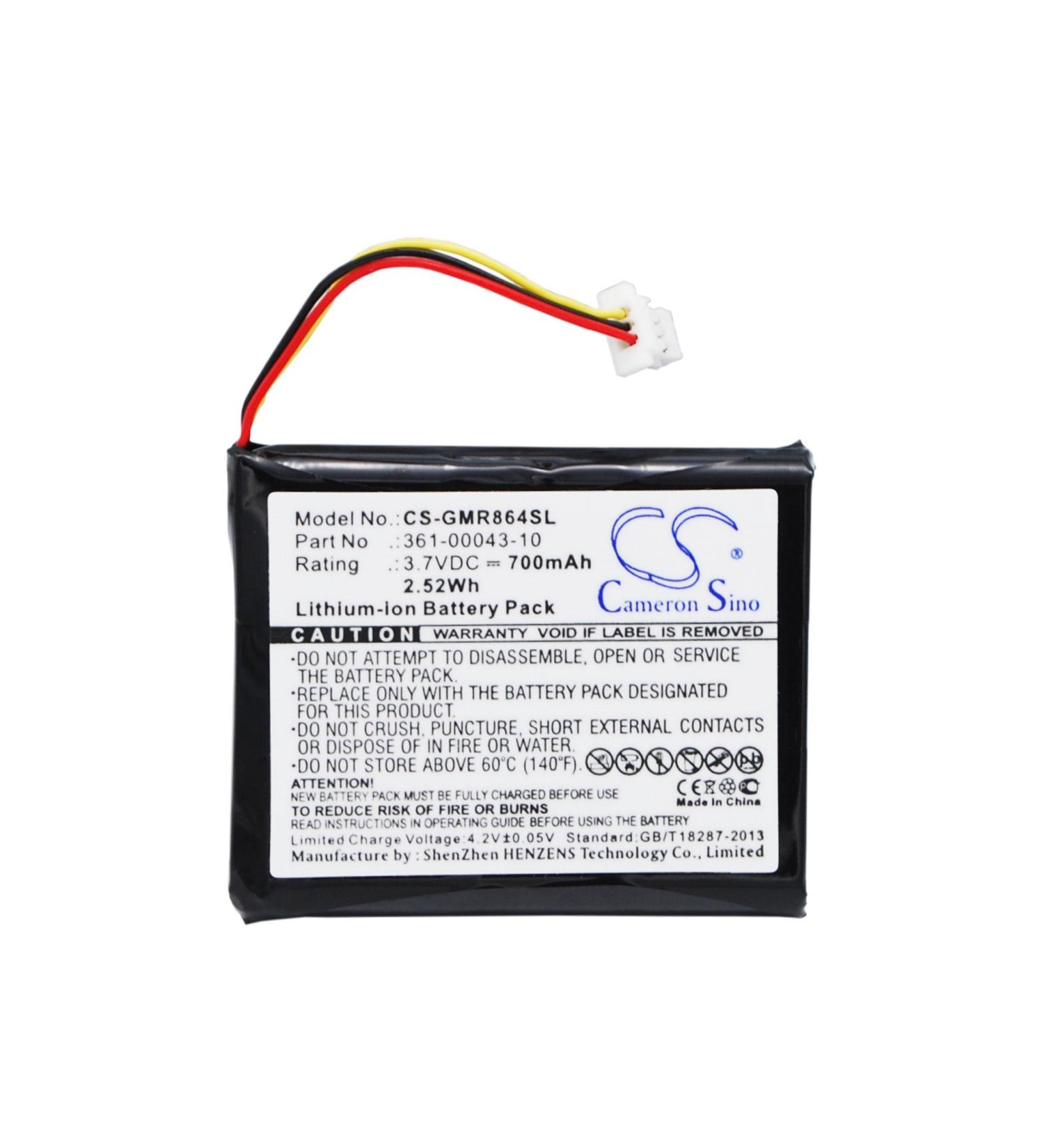 361-00043-10 Compatible 700mAh Battery for Delta XC Remote Dog Training Systems - 3.7V | Fast International Shipping - Buy Online on GoSupps.com