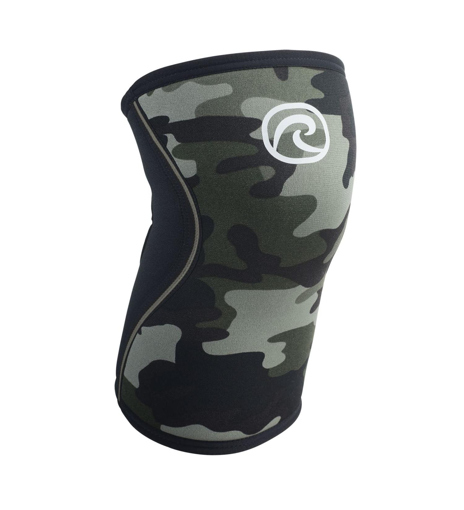 Rehband Kniebandage 7mm Neopren f r Kraftsport & Fitness | Flexible Rutschfeste Kniebandage f r M nner & Frauen - Camo - XL - Buy Online on GoSupps.com