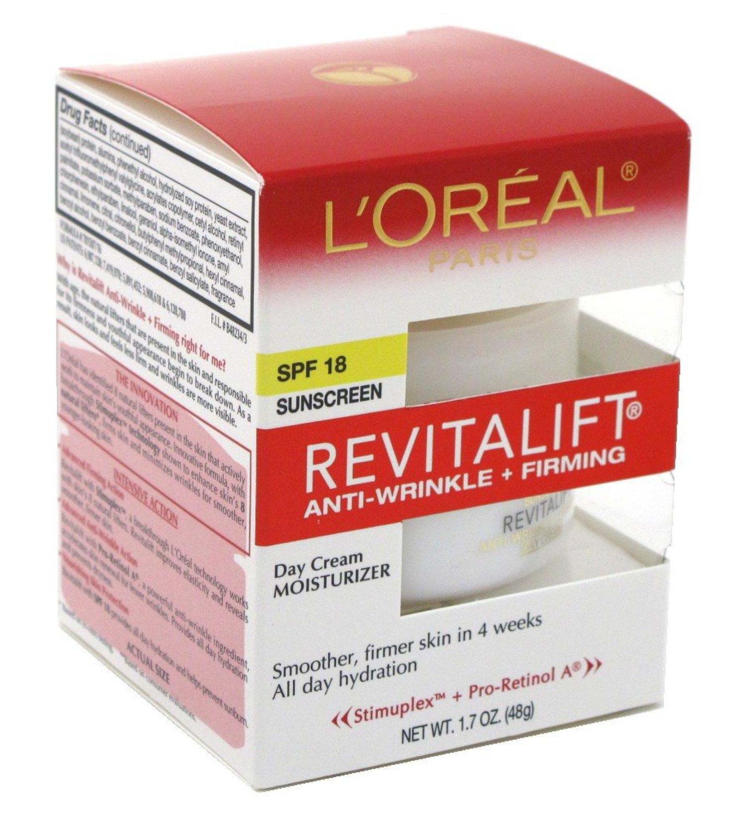 L'oreal Revitalift Complete Cream SPF 18 Day 1.7 oz