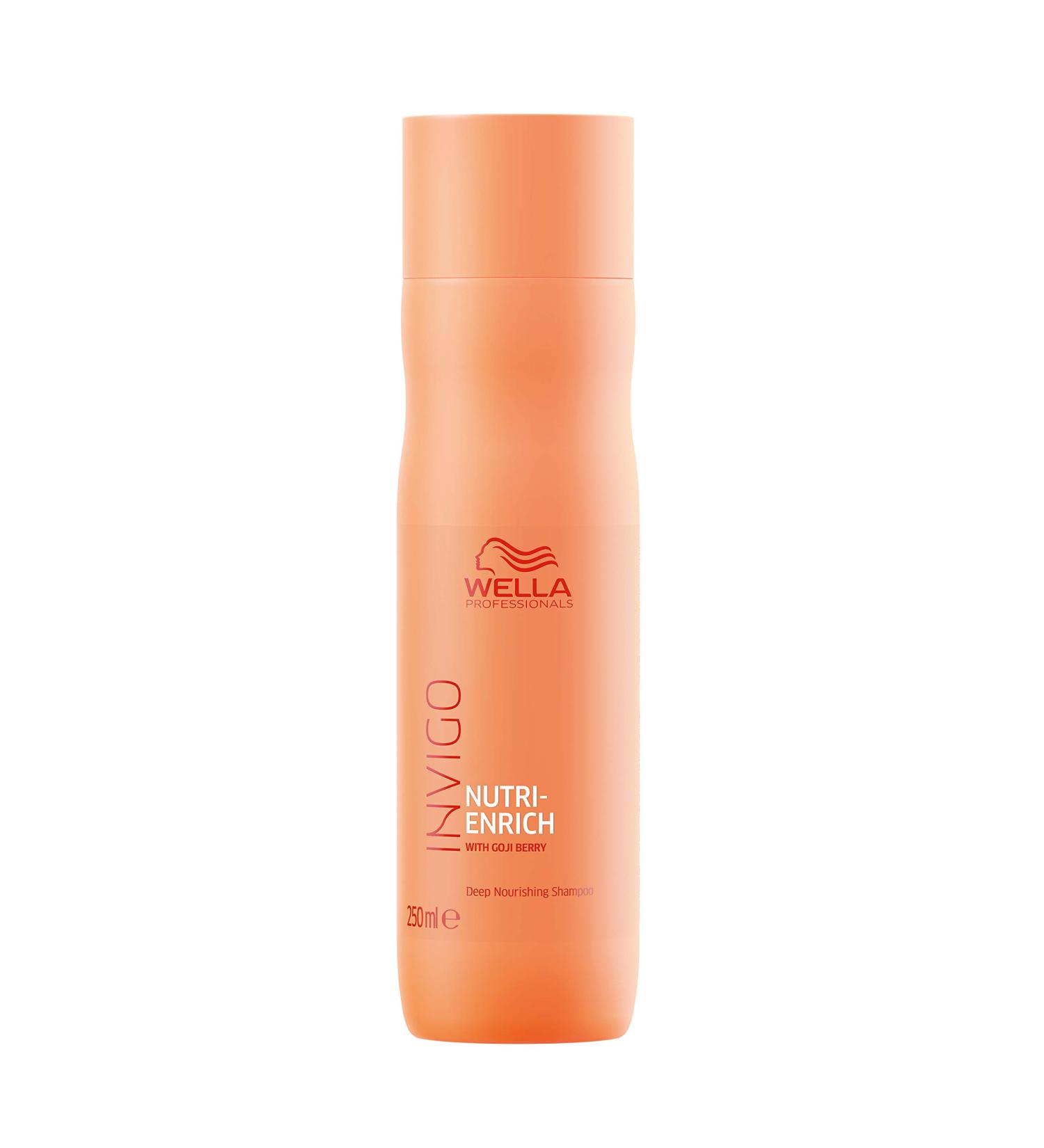 Wella Professionals - Invigo Nutri-Enrich Nourishing Shampoo for Dry or Damaged Hair - 250ml - Buy Online on GoSupps.com