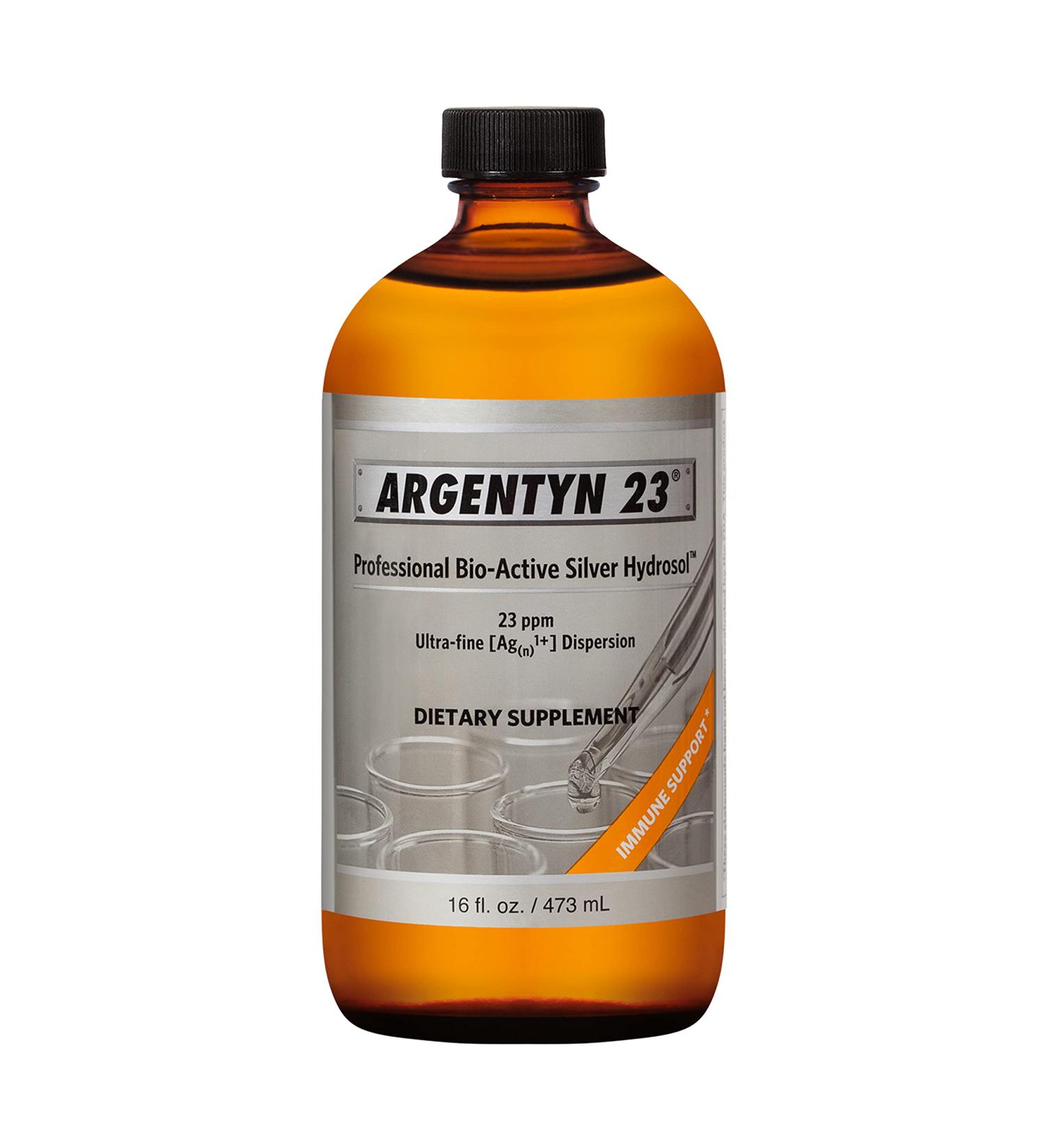 Sovereign Silver Argentyn 23 Professional Bio-Active Silver Hydrosol - 16 fl oz (473 ml) | Immune Support & Healing - Buy Online on GoSupps.com