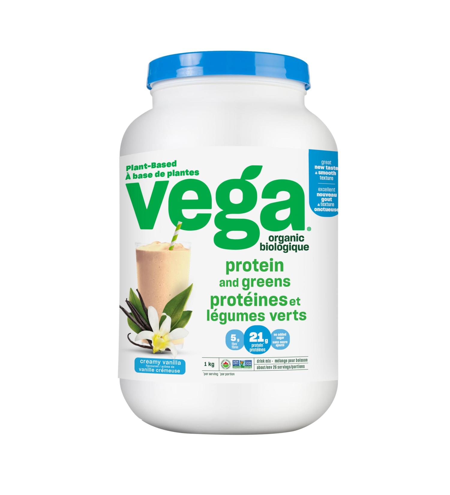 Vega Organic Protein & Greens 1 Kg 1 Grams - Buy Online on GoSupps.com