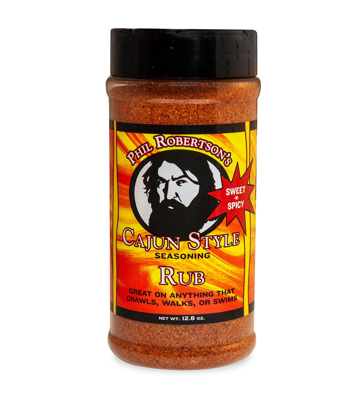 Duck Commander Phil Robertson's New & Improved Cajun Style Seasoning Rub, 12.8 Ounces