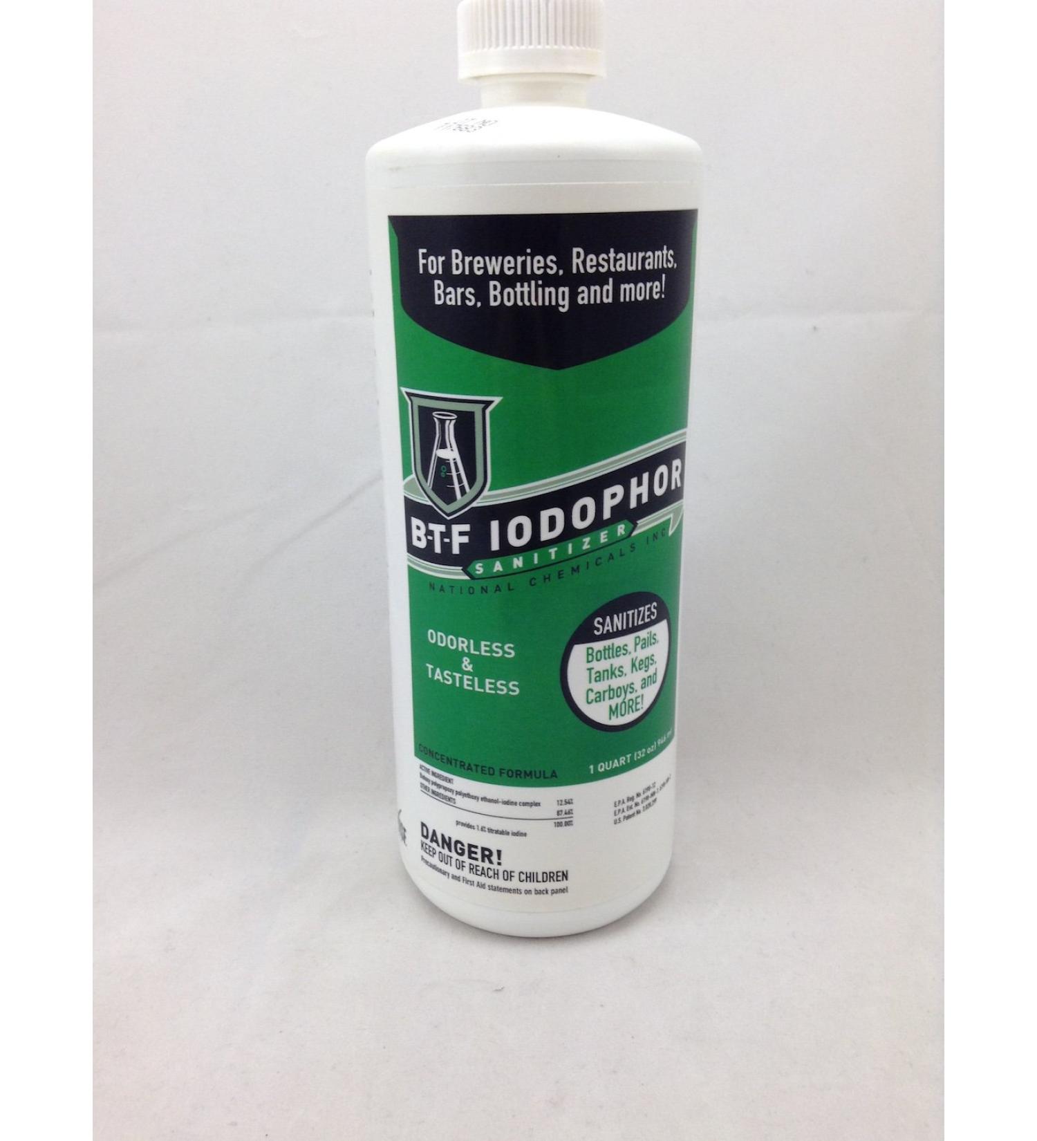 National Chemicals Incorporated 3K-67C3-31UW Iodophor Sanitizer 32 oz