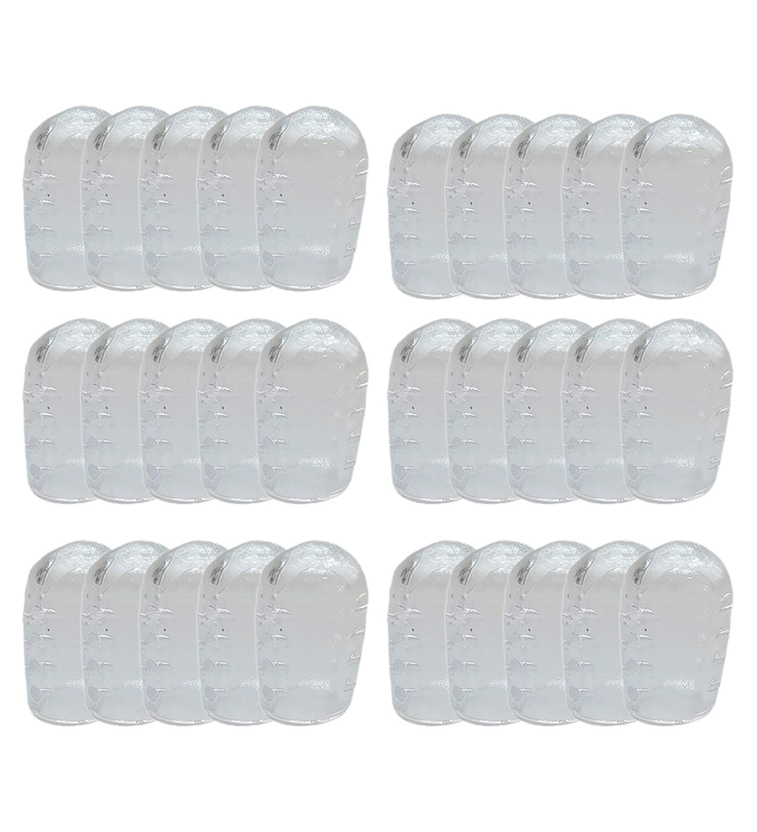 Wilitto Original Soft Gel Toe Protectors - 30pcs Transparent | Relief from Ingrown Toenails, Corns, Calluses, Blisters, Hammer Toes - Buy Online on GoSupps.com