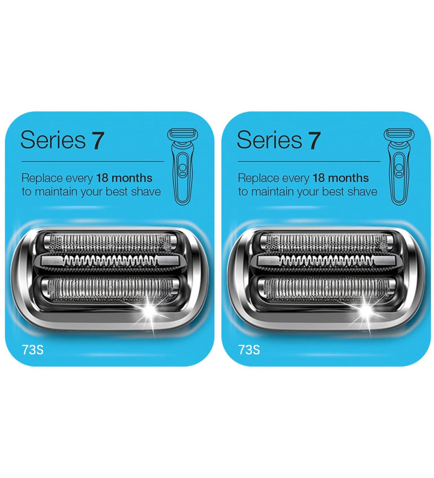 Buy 73S S7 Replacement Head for Braun Series 7 Shavers | Compatible with 7020s 7025s 7085cc 7027cs 7071cc 7075cc - International Shipping Available - Buy Online on GoSupps.com