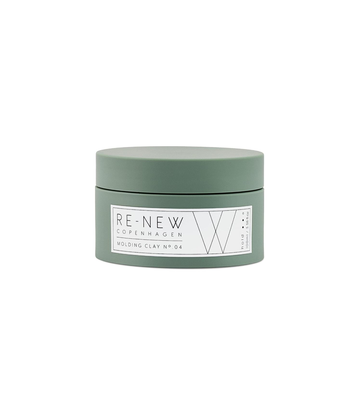 Re-New Copenhagen Molding Clay Hairwax 100ml | Vegan Unisex Hair Styling Wax for Texture & Matte Finish | Best Hair Wax for Men - Buy Online on GoSupps.com