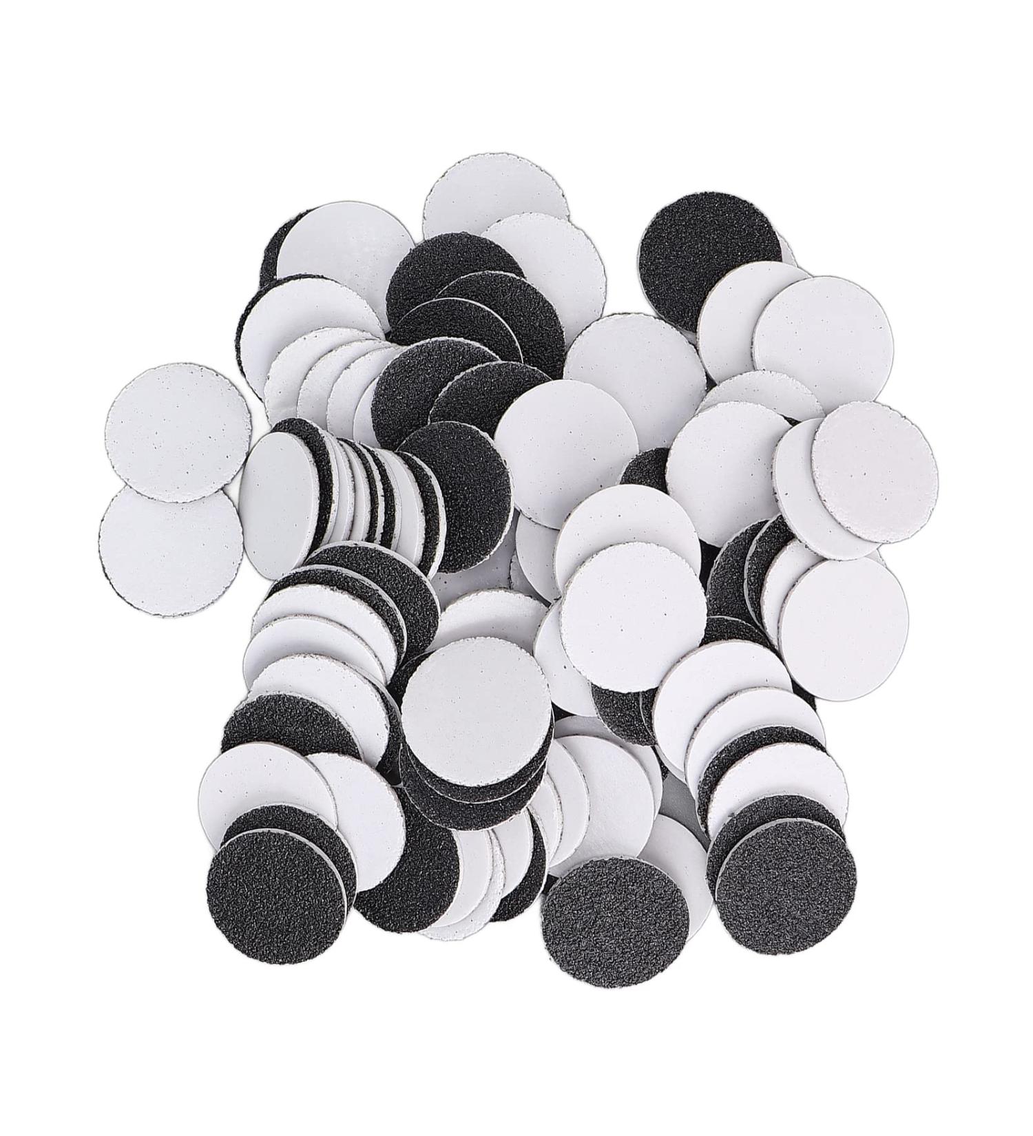 120# Medium Coarse Sandpaper Grinding Wheel for Easy Nail Glue Removal & Foot Care Exfoliation - At Home Solution - Buy Online on GoSupps.com