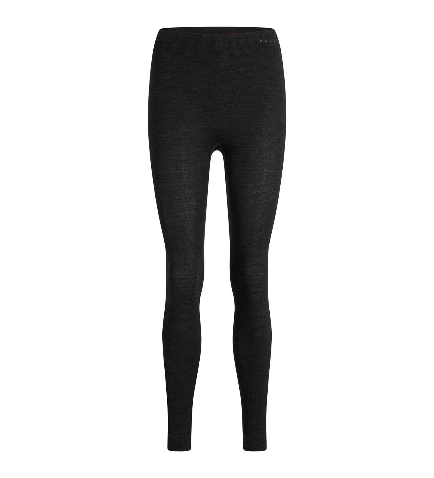 Falke Women's Wool-Tech Long Underpants | Cold Weather Sports | Breathable Odor-Controling Climate-Regulating Black (Size L) - Buy Online on GoSupps.com