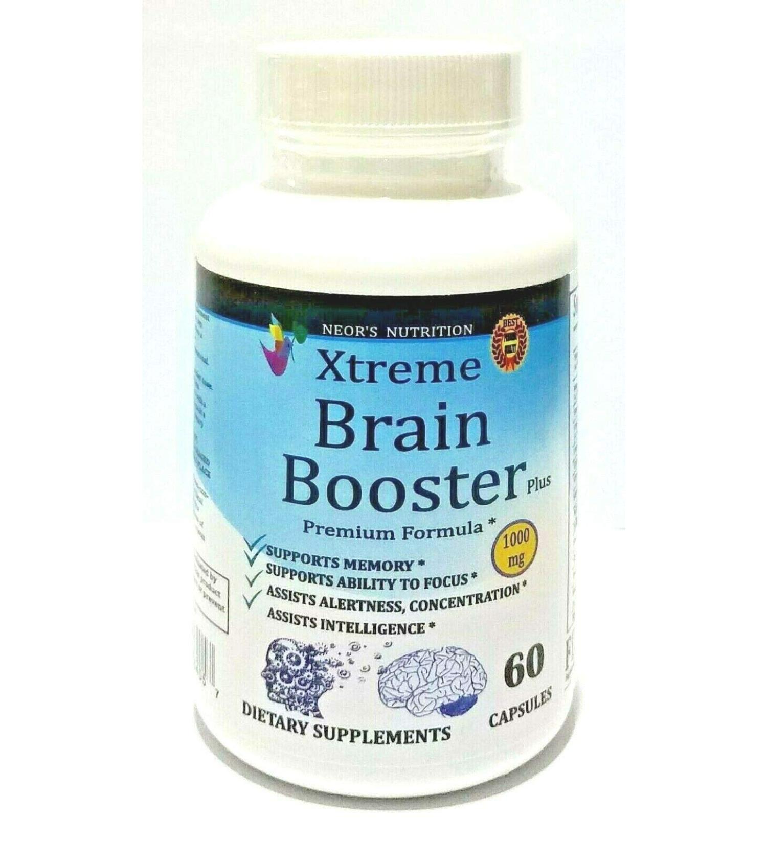 Brain Supplement for Focus Energy Memory & Clarity | Nootropic Booster with Organic DMAE & Choline - Boost Your Mental Performance - Buy Online on GoSupps.com