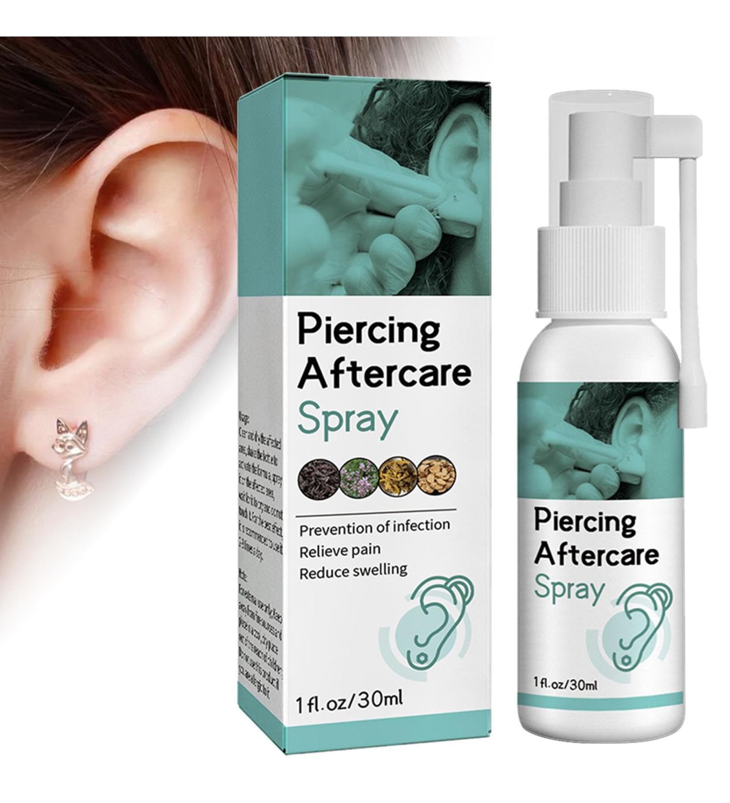 Piercing Aftercare Spray Solution After Care Cleanser For Ear Piercing Cleaning Supplies To Cleanse And Soothe Swelling Irritated Skins Cleansing Treatments Soothing Mist For Ear Nose Tongue Piercings - Buy Online on GoSupps.com