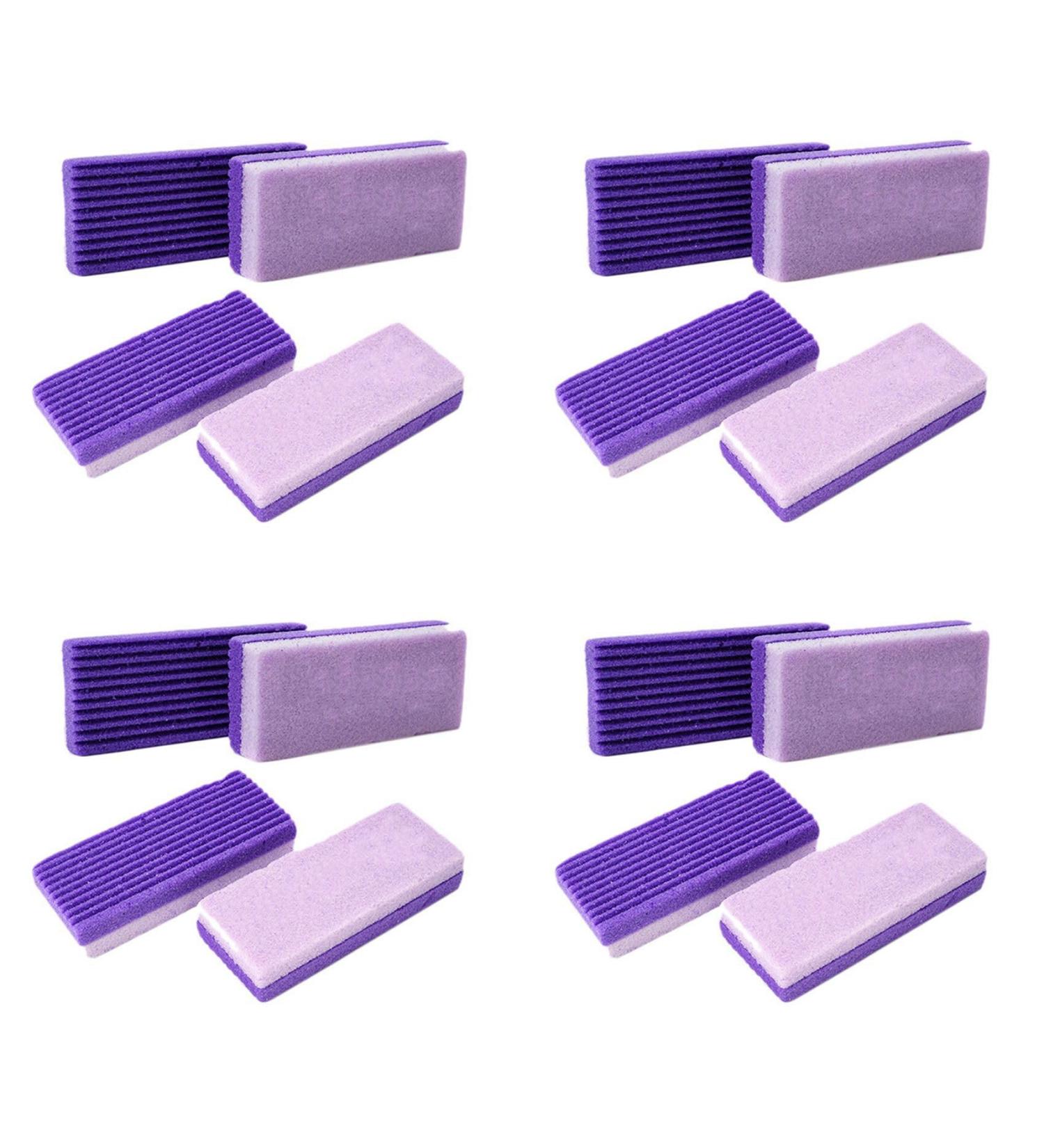 Bcowtte 16-Piece Foot Pumice Stone Sponge Stone Pedicure for Foot Callus Exfoliating Hard Skin Remove the Pedicure Scrubber - Buy Online on GoSupps.com