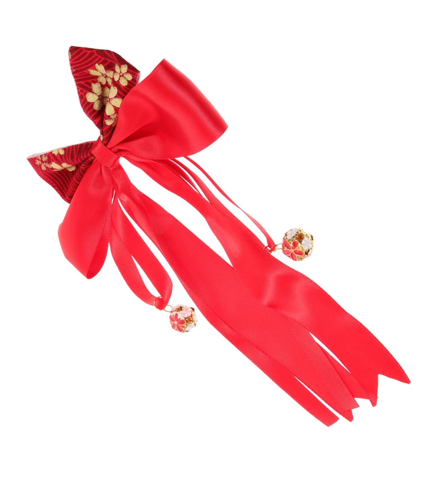 COHEALI Hair Barrettes for Girls Hair Ties Decor Cute Hair Tie Elastic Ponytail Holders Hanfu Hair Rope Hair Bow Ties for Girl Hair Holder The Bell Girl Child Japanese-style Fabric - Buy Online on GoSupps.com