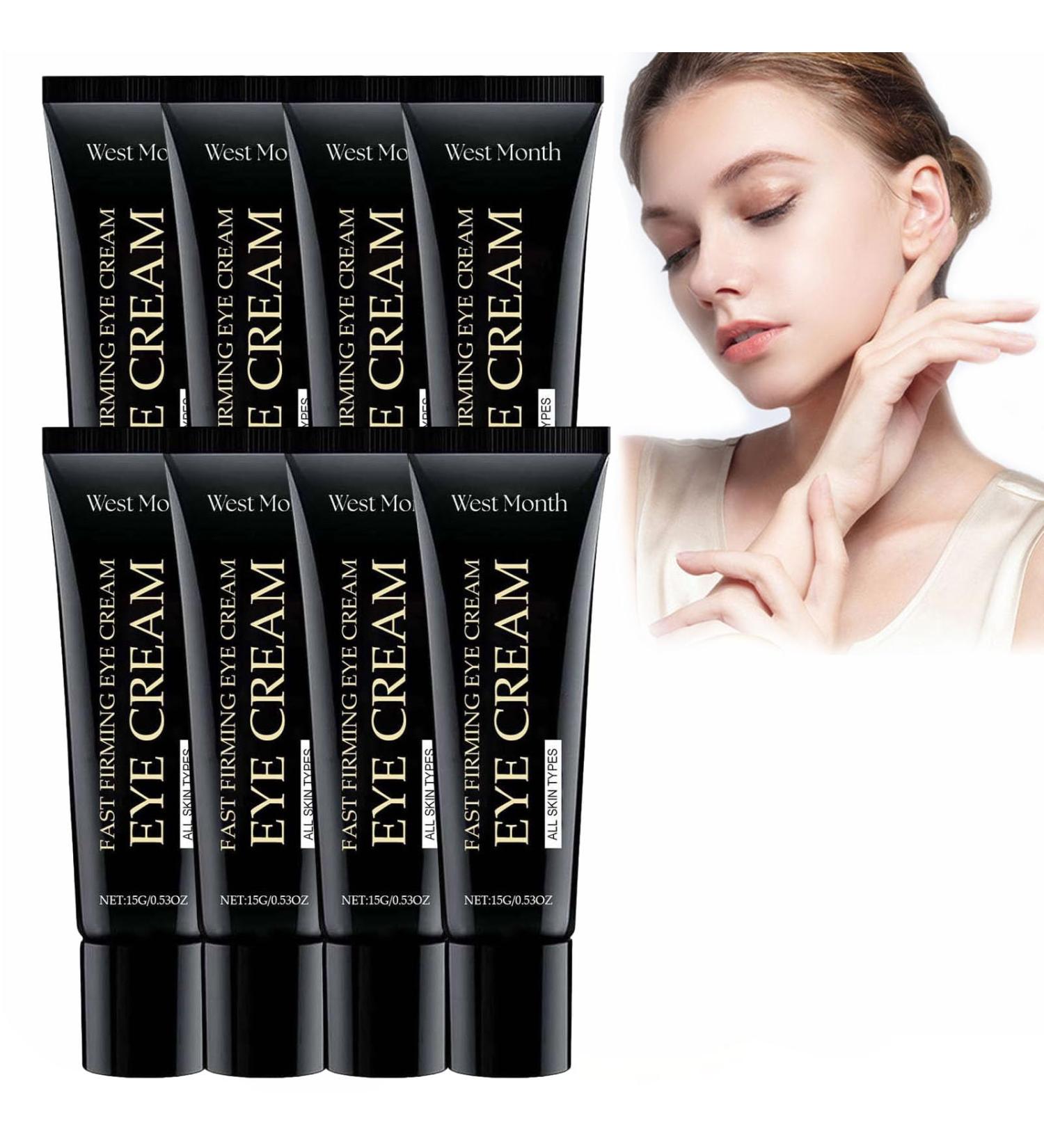  JASUBAI Set of 8 Instant Firming Eye Creams - Temporary Firming Eye Cream - Firming Eye Contour Serum - To Eliminate Under-Eye Puffiness - Buy Online on GoSupps.com