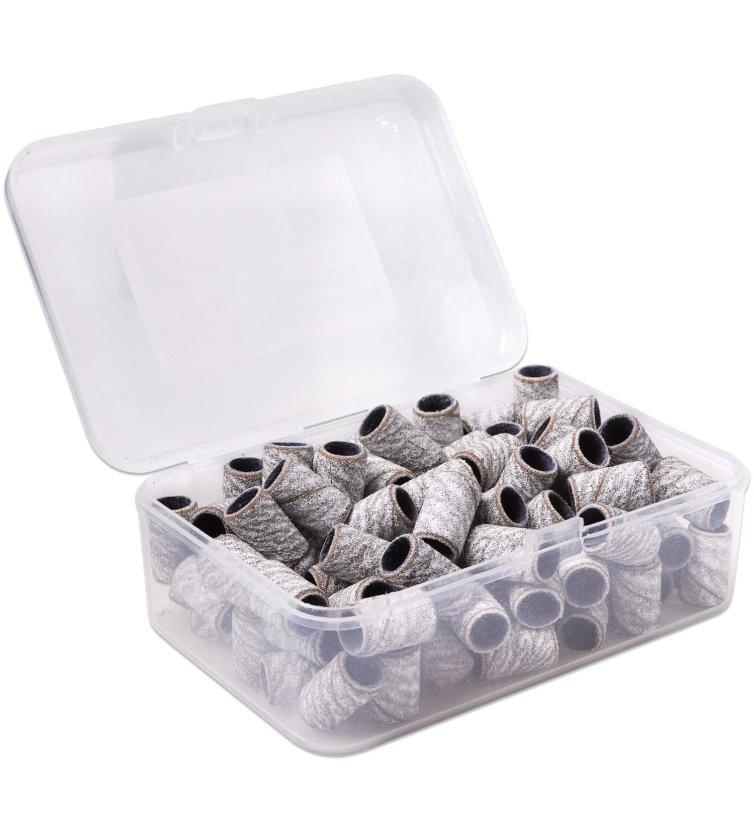 Buy PANA 100 Pcs Nail Sanding Bands - Professional 120 Grit Zebra Bits for Acrylic Nails | Fast Worldwide Shipping - Buy Online on GoSupps.com