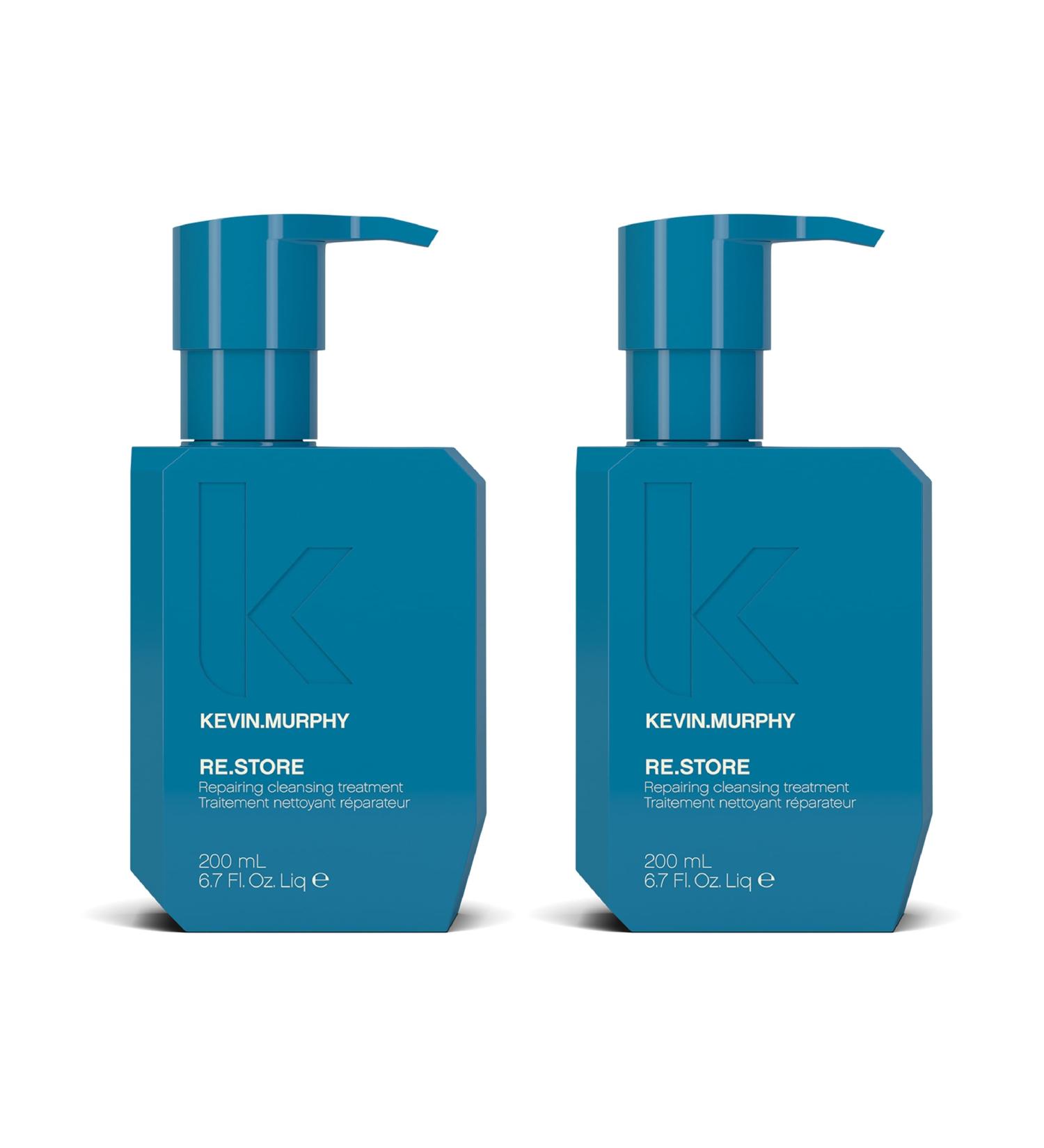 KEVIN.MURPHY RE.STORE - Cleansing Treatment - For Dry Damaged & Overprocessed Hair - Damaged Hair Repair - With Amino Acids & Fruit Enzymes - Sulphate Free Hair Care - 200 mL / 6.7 fl oz (Pack of 2) - Buy Online on GoSupps.com