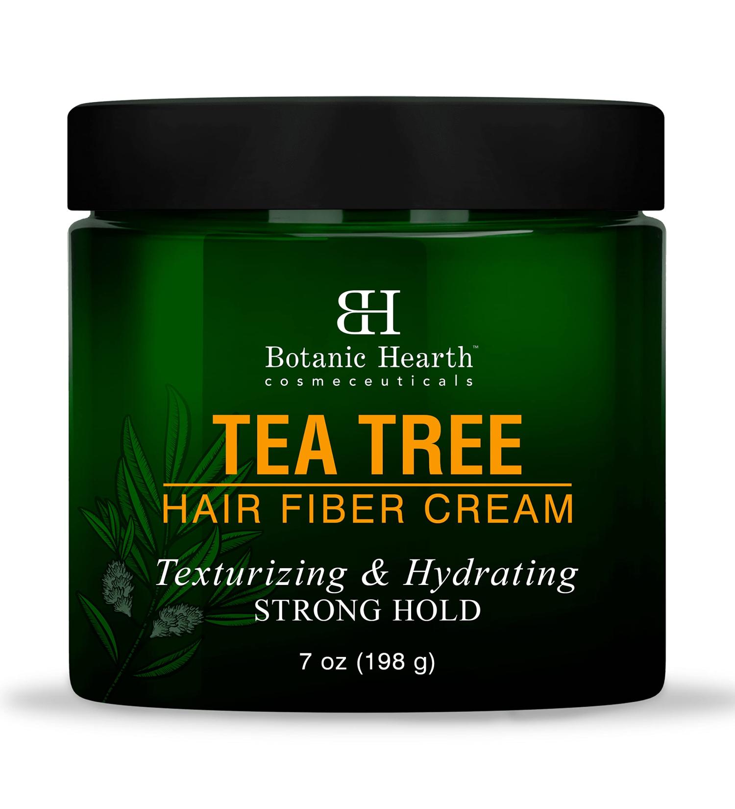 Botanic Hearth Tea Tree Hair Cream - Styling & Texturizing Hair Fiber - Strong Hold, Sulfate Free, Hydrating - for Men and Women - All Hair Types - 7 oz - Buy Online on GoSupps.com