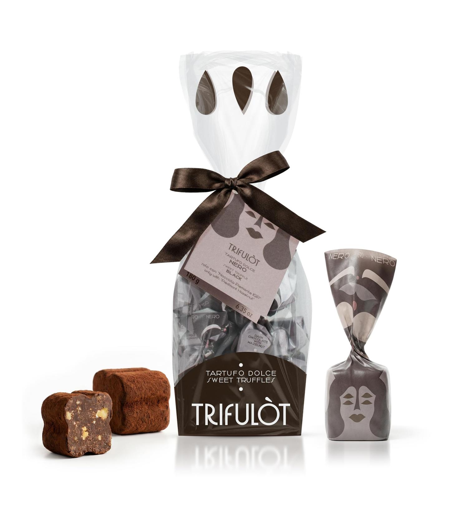 Mini bonbons truffes Alba Noirs 200g - Buy Online on GoSupps.com