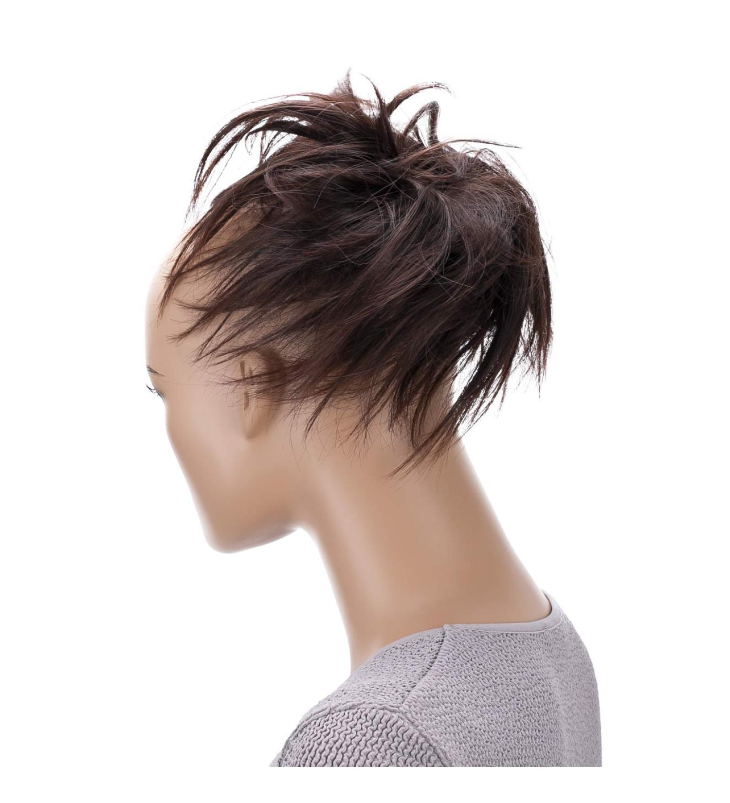 CAISHA Jumbo Haardich Hauragi DUT - Flora Updos Bridal Hairstyles | Wavy Chestnut Brown Wig DM17cm - Buy Online on GoSupps.com