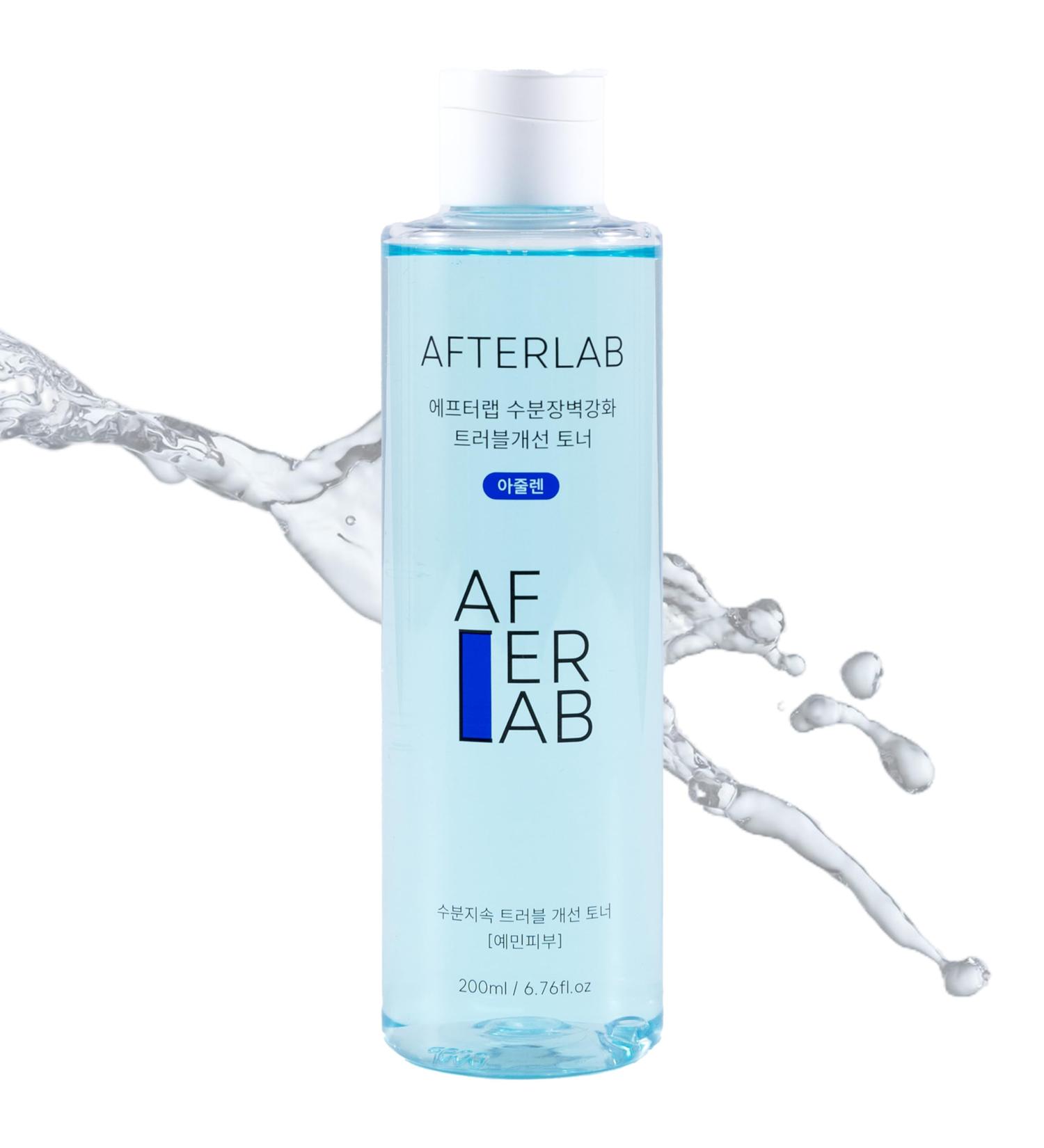 AFTERLAB Hydrating Barrier Clarifying Toner Azulene 200ml - Soothing & Hydrating Facial Toner for All Skin Types | International Shipping Available - Buy Online on GoSupps.com