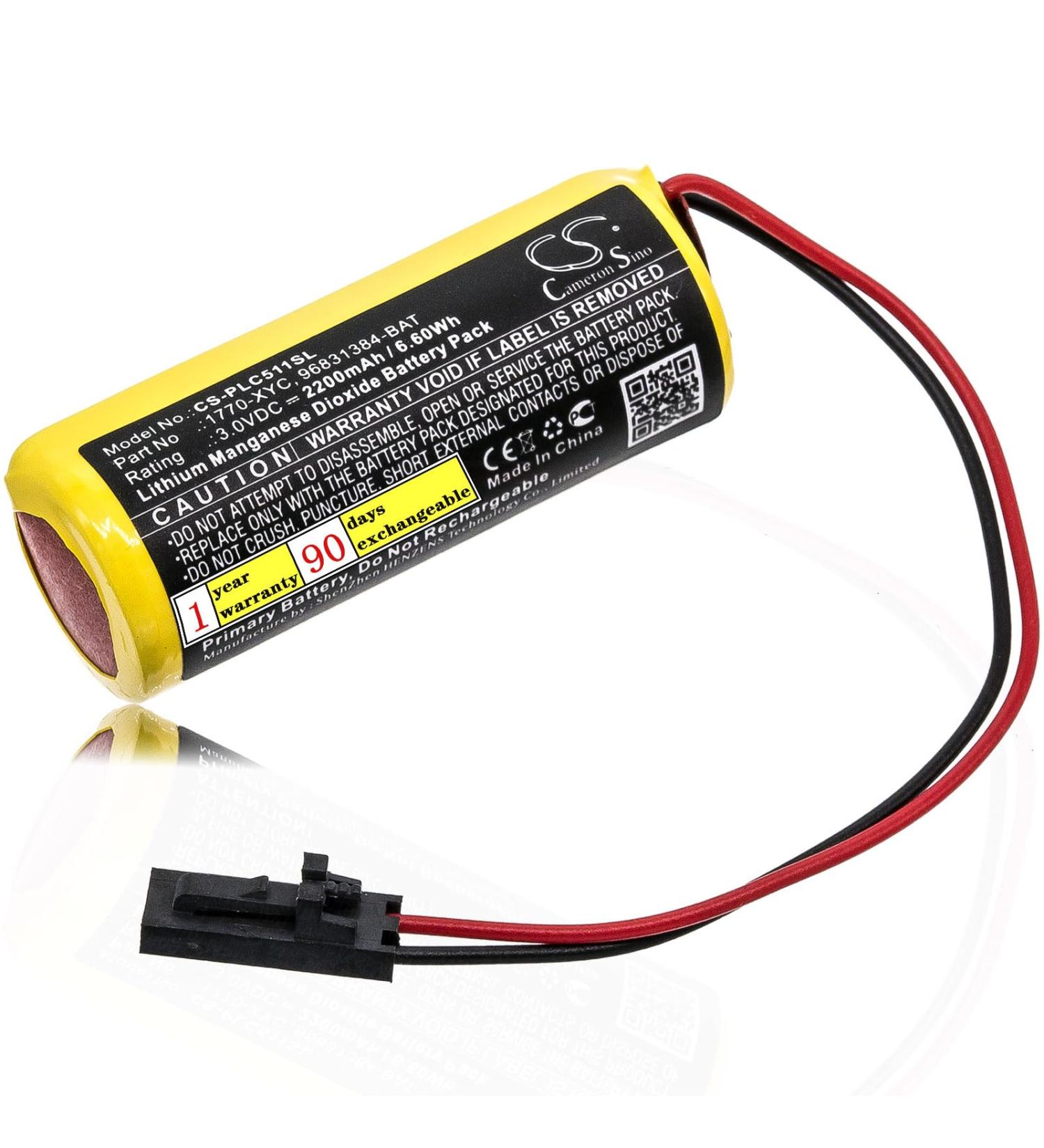 3.0V 2200mAh Battery Replacement for PLC-5/11 1785-L60C 1785-L30B & More | International Shipping - Buy Online on GoSupps.com