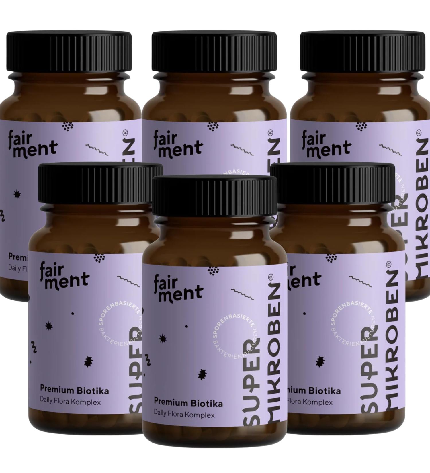 fairment SuperMikroben - capsules | 6x cans with 60 capsules each (6 cans - 360 capsules)
