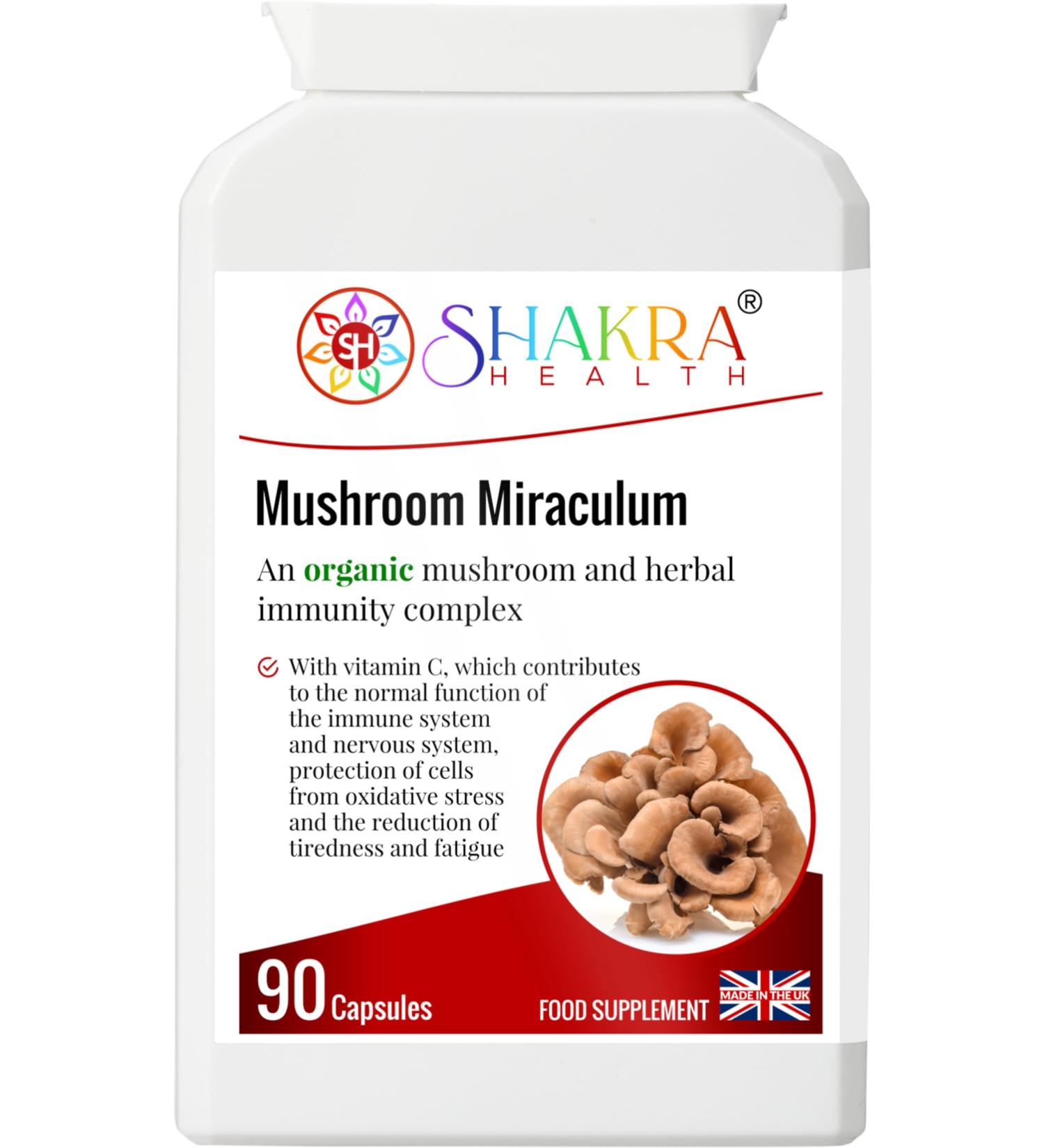 Mushroom Miraculum | Spiritually Mindful Mushroom Complex - Spirituality Science & Supplements by Shakra Health - Buy Online on GoSupps.com