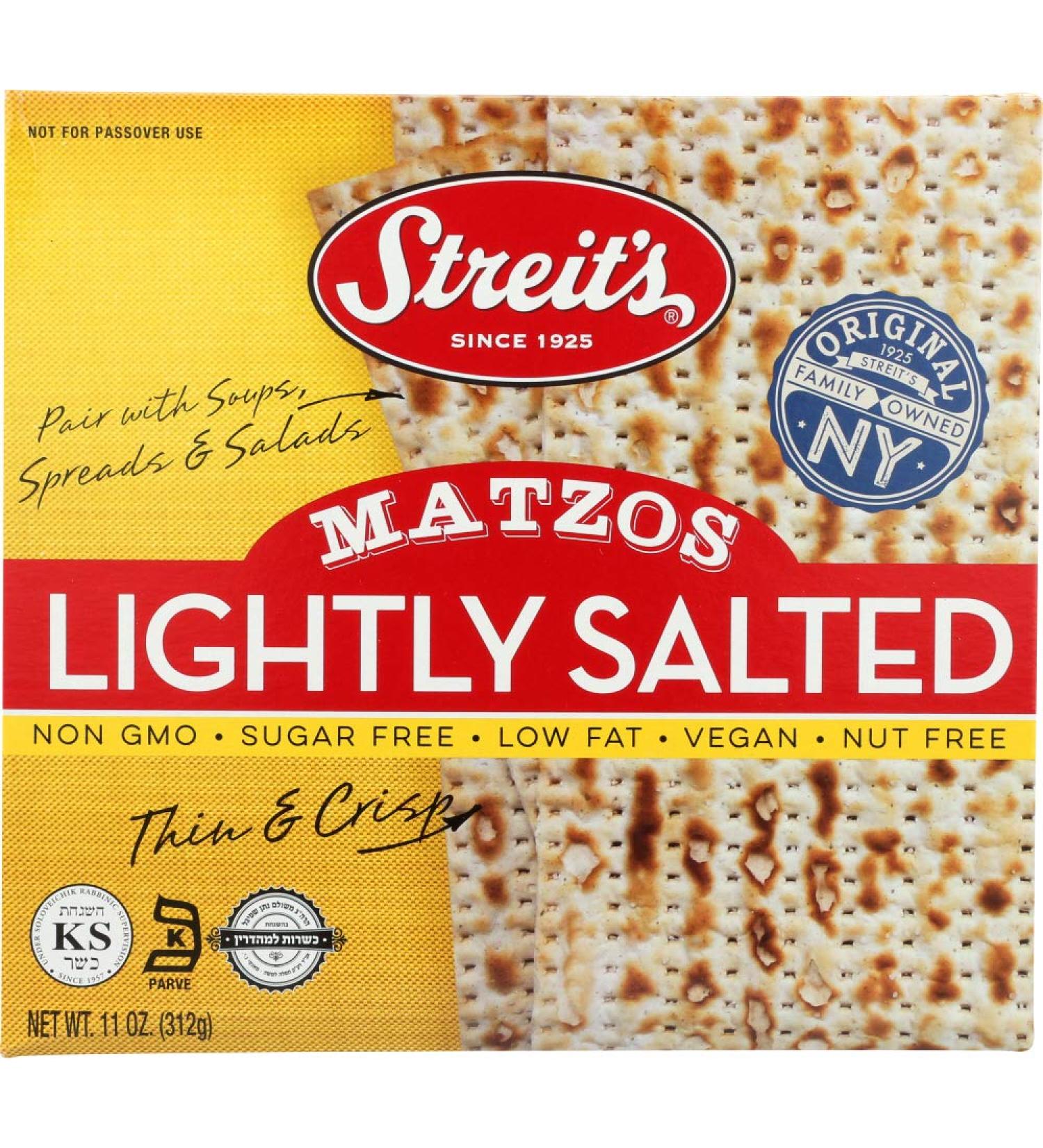Shop Lightly Salted Matzos - International Shipping Available | Best Quality & Flavor - Buy Online on GoSupps.com
