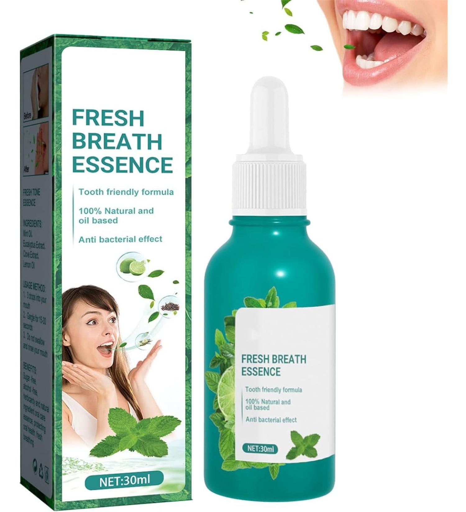 Fresh Breath Oral Care Essence | Long-Lasting Freshness & Bad Odor Removal | International Shipping Available - Buy Online on GoSupps.com