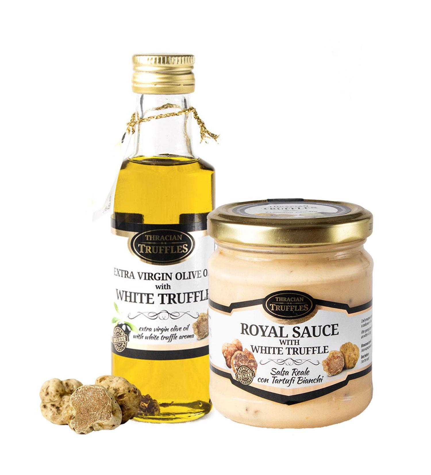 Buy Premium White Truffle Oil & Cream Cheese | Gourmet Olive Oil & Delicacy International Shipping - Buy Online on GoSupps.com