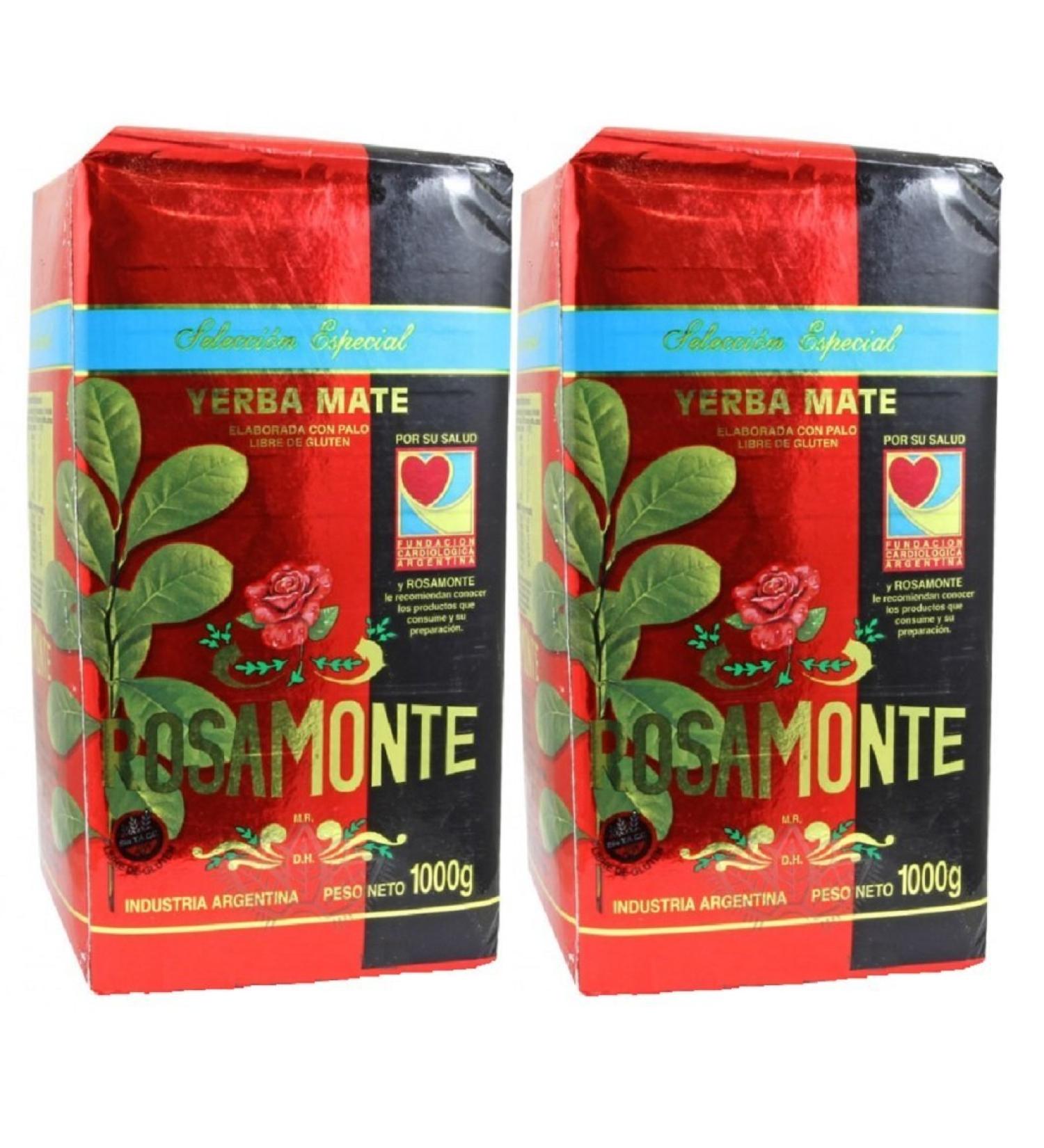 Yerba Mate Rosamonte Special Selection 2 Pack (4.4lbs - 2 Kilos)
