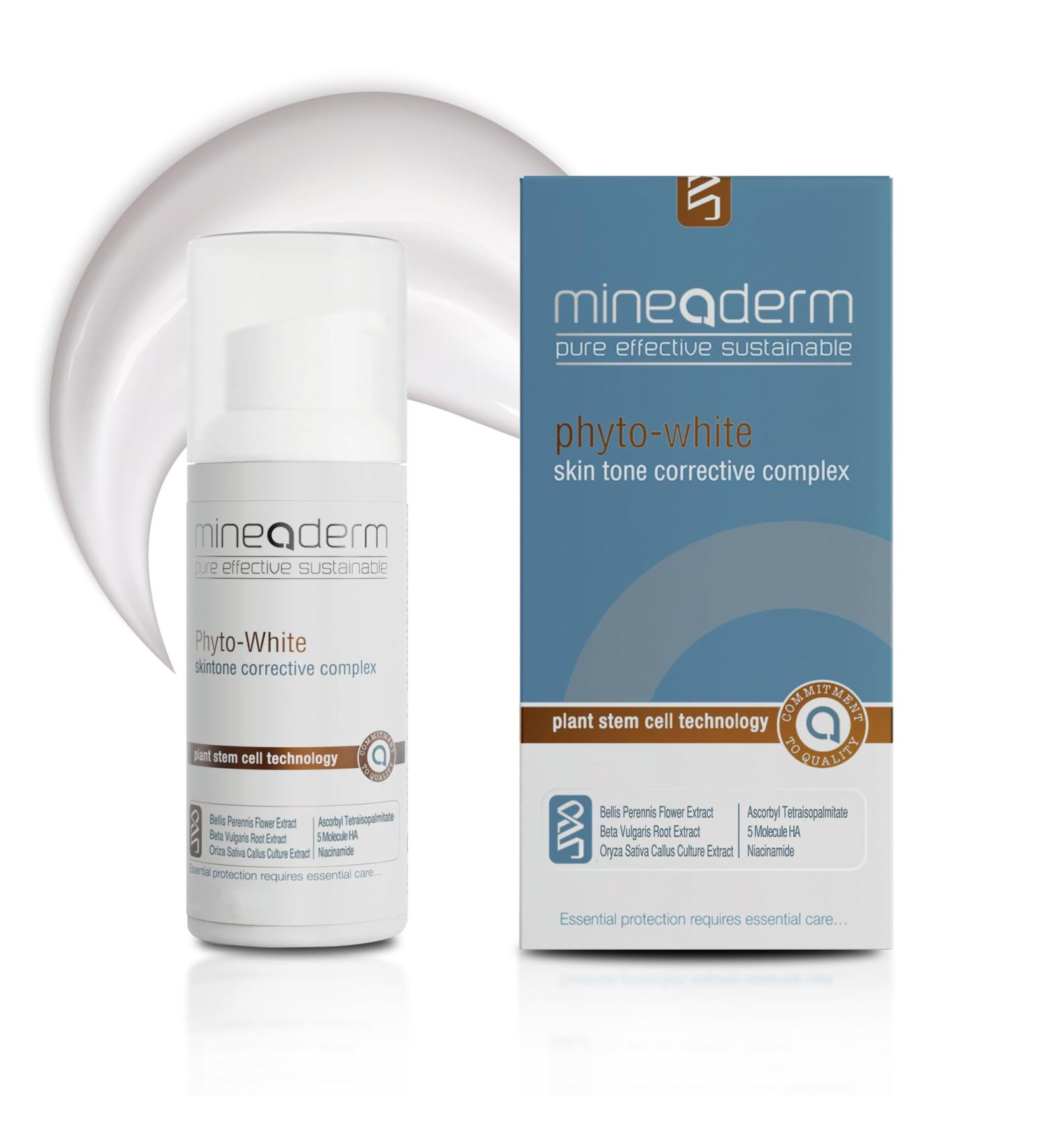Mineaderm Phyto-White Tone Correcting Face Cream with Encapsulated Vitamin C & Niacinamide Helps Improve the Appearance of Dark Spots and Uneven Skin Tone -1.69 fl oz - Buy Online on GoSupps.com