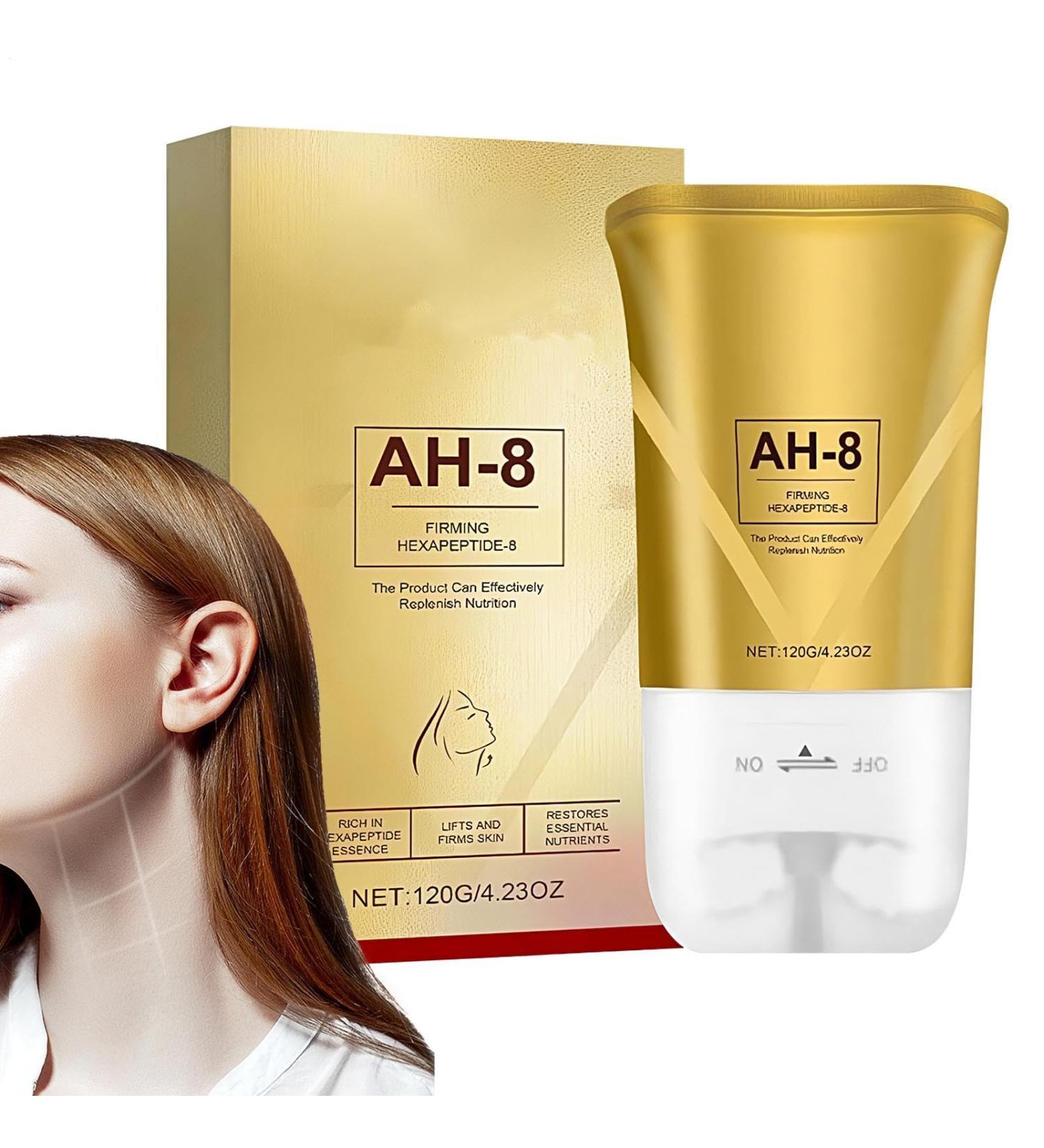  BommFu AH-8 Neck Firming Roller Cream - Neck Cream - 4.23 oz - Firming and Lifting - Double Massage Roller - Firming Cream to Reduce Wrinkles - For Smooth and Youthful Skin - Buy Online on GoSupps.com