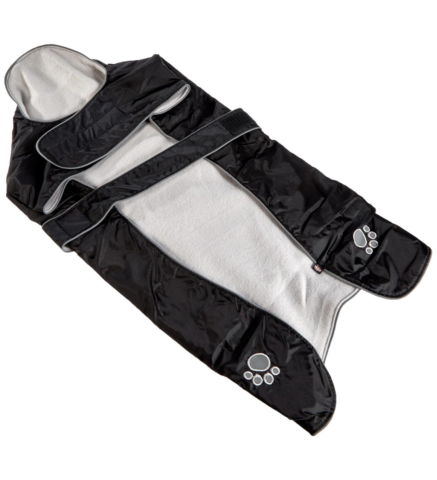 Trixie 30519 Coat Orl ans XL - 70 cm Black | Durable Dog Coat for All Breeds - International Shipping Available - Buy Online on GoSupps.com