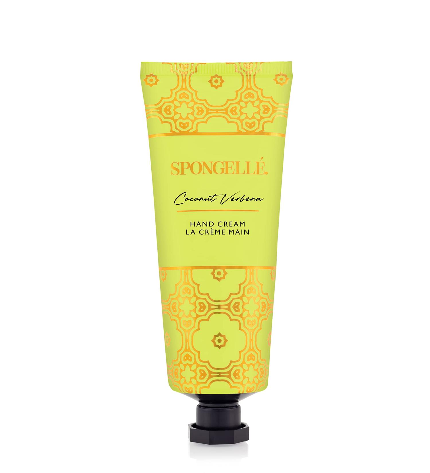 SPONGELL Hand Cream Coconut Verbena - Nourishing 57ml Hydrating Coconut Herb | International Shipping Available - Buy Online on GoSupps.com