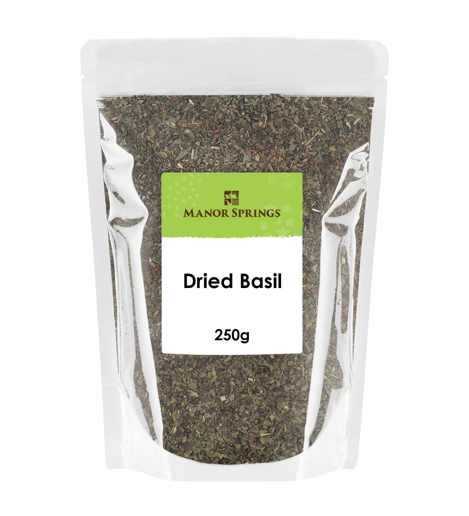 Dried Basil 250g by Manor Springs