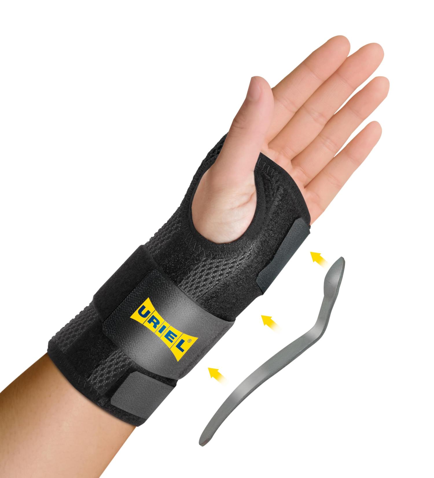 URIEL Adjustable Wrist Brace for Carpal Tunnel Relief | Night Support & Tendonitis Wrist Guard - International Shipping Available - Buy Online on GoSupps.com