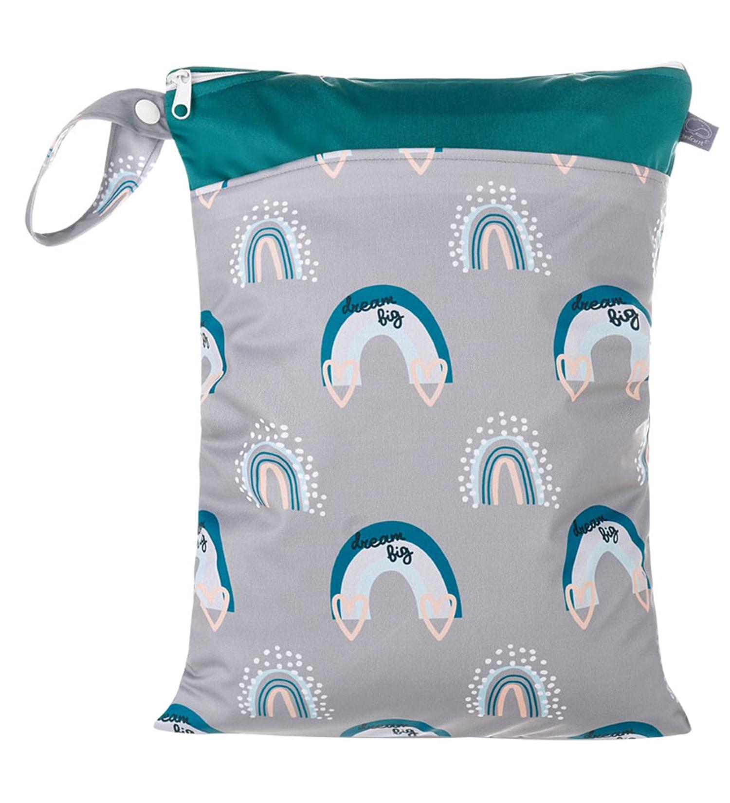 Eco-Friendly SeaUr Cloth Diaper Pockets - Washable & Reusable Organizer Bag for Travel Fitness Beaches - 30x40 cm (Color 12) - Buy Online on GoSupps.com