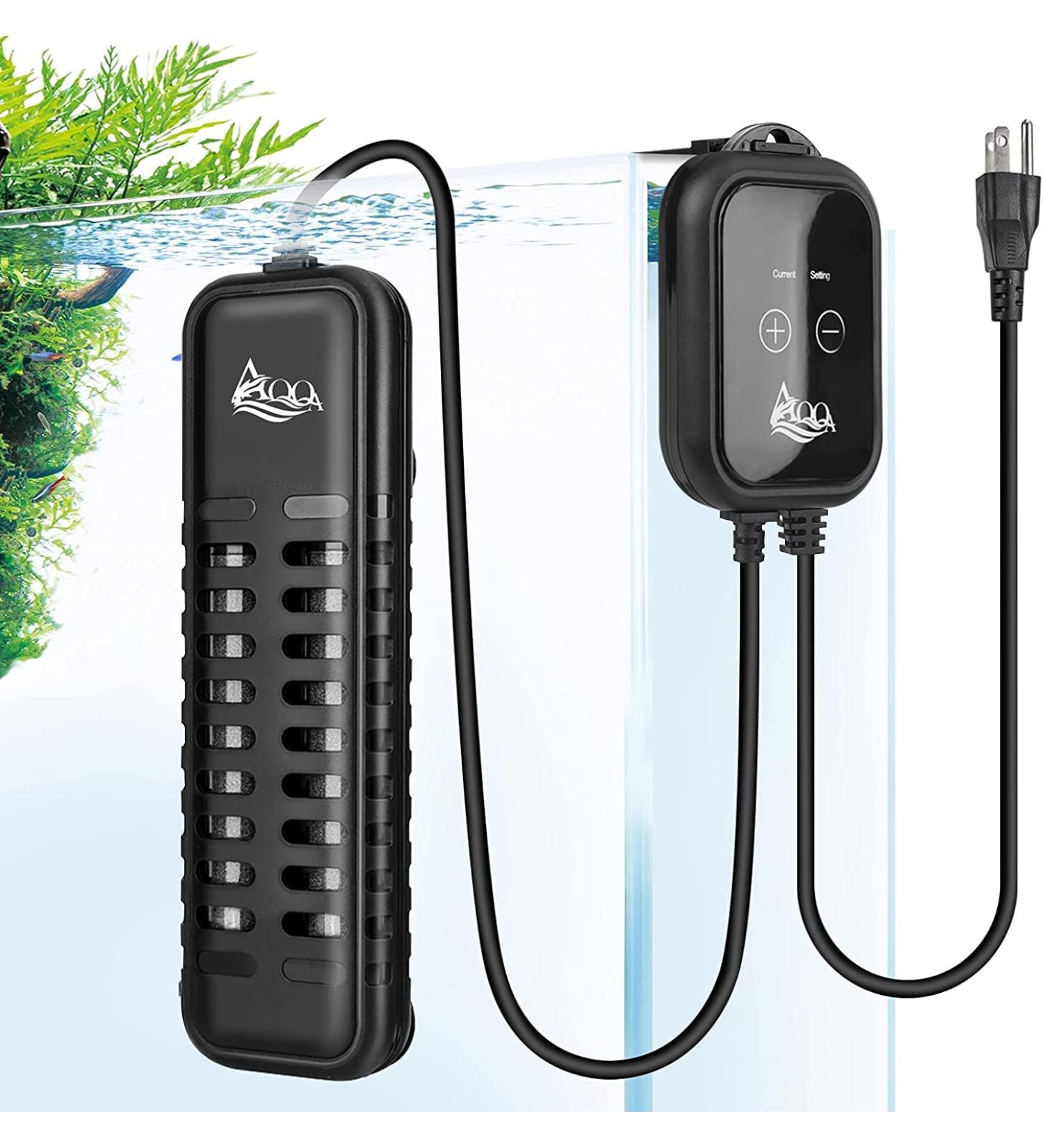 Buy AQQA 300W Digital Aquarium Heater - Adjustable Temp LED Display & External Controller for Turtles - Ideal for 250-350L Aquariums | Fast International Shipping - Buy Online on GoSupps.com