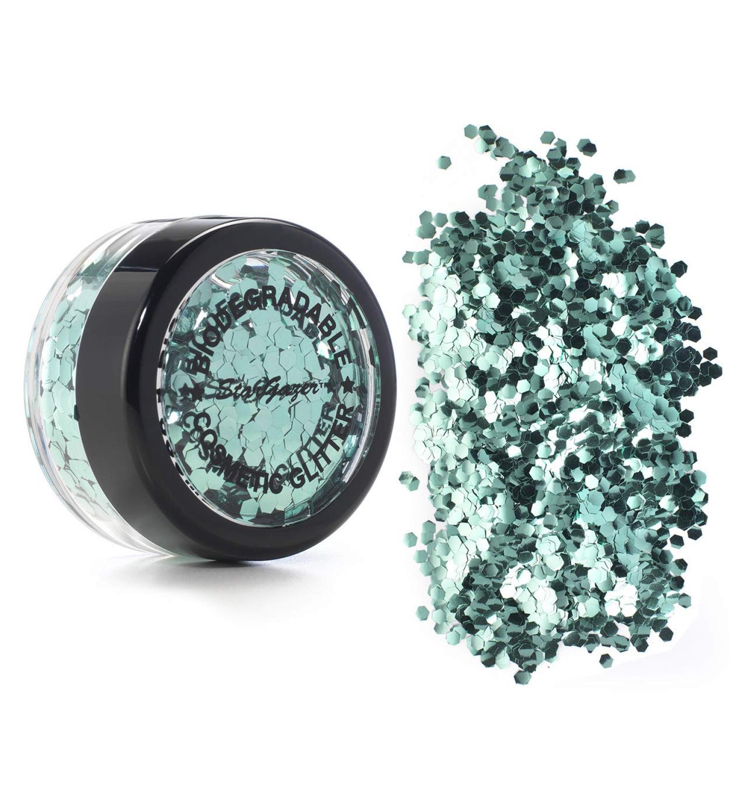 Stargazer Glitter Cosmetics | Biodegradable Large Glitter Sequins for Festivals | Eco-Friendly Sparkle - Buy Online on GoSupps.com