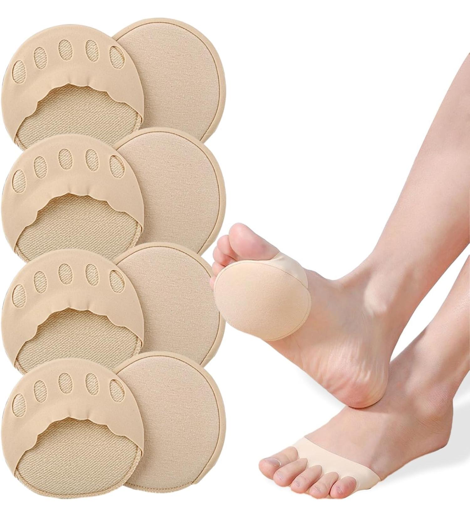 2 Pairs Metatarsal Pad Foot Cushions - Soft Forefoot Pads for Comfort & Support | 4 Skin Tones Available - Buy Online on GoSupps.com