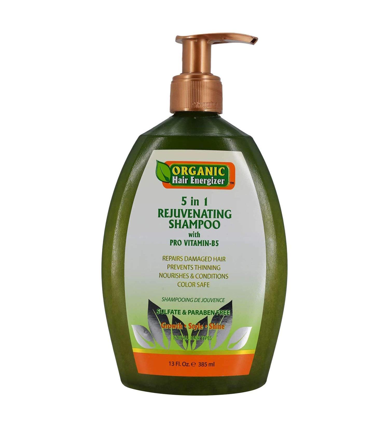 Organic Hair Energizer 5 In 1 Rejuvenating Shampoo 13 Oz 13 Ounce
